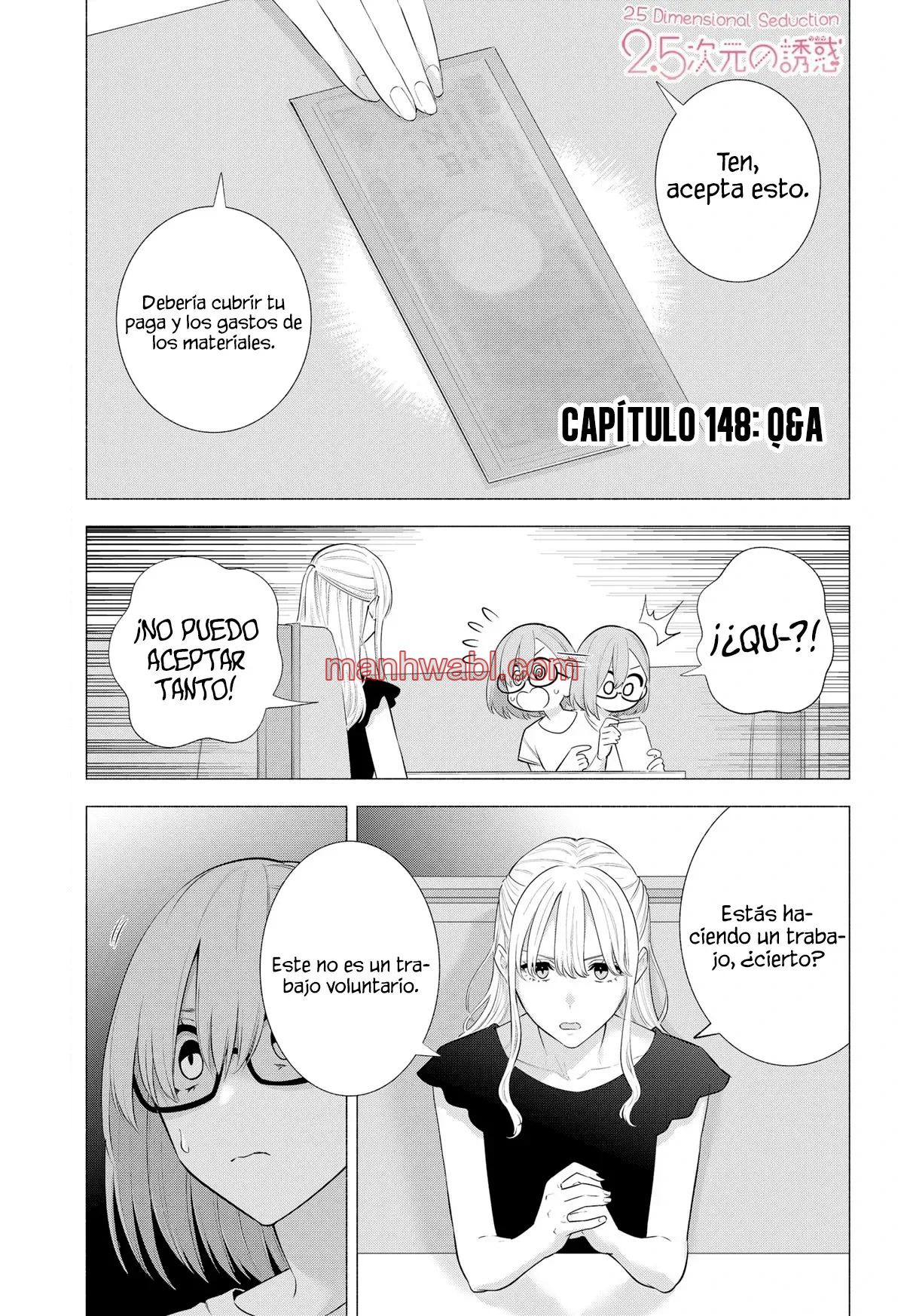2.5 Jigen no Yuuwaku - Capítulo 148 manhwa