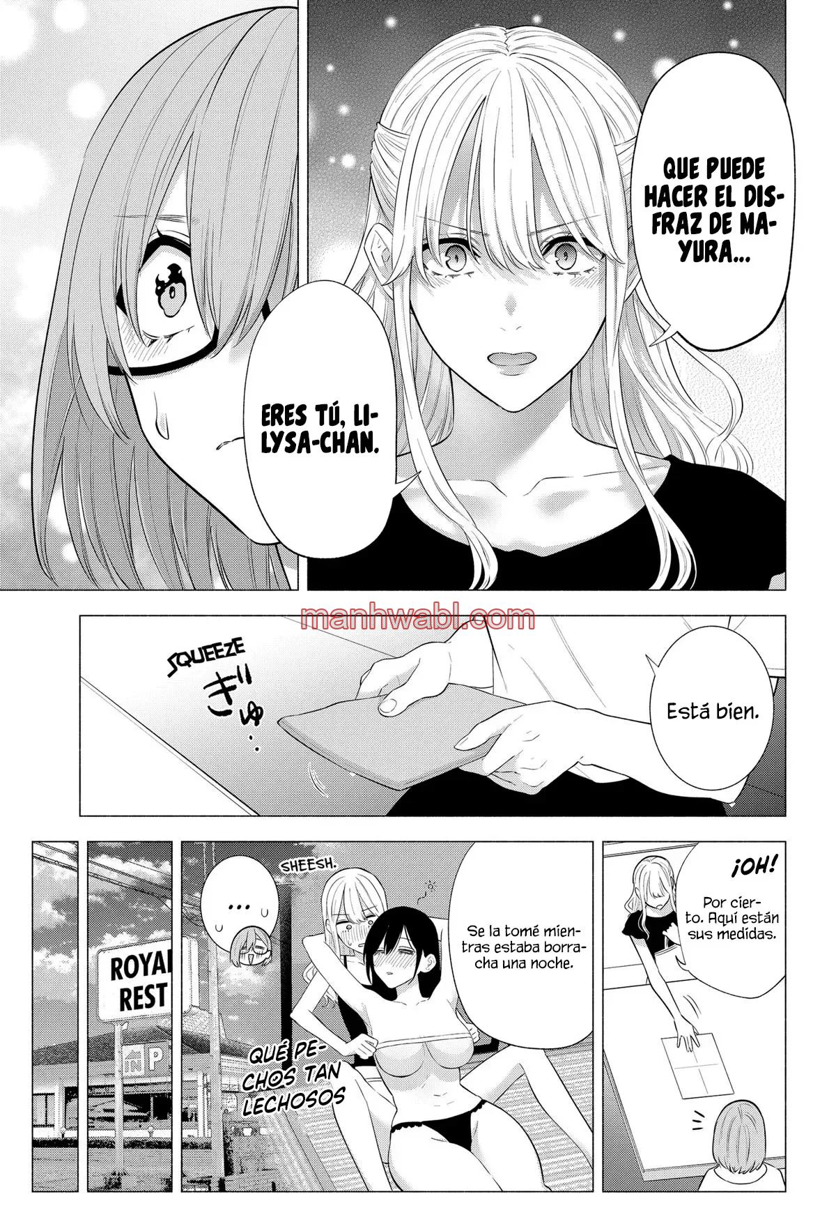 2.5 Jigen no Yuuwaku - Capítulo 148 manhwa