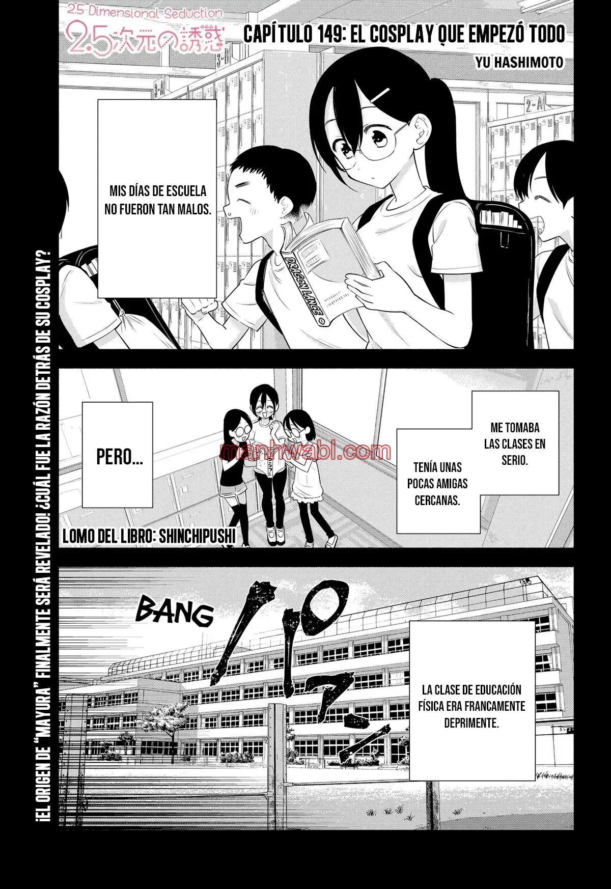 2.5 Jigen no Yuuwaku - Capítulo 149 manhwa