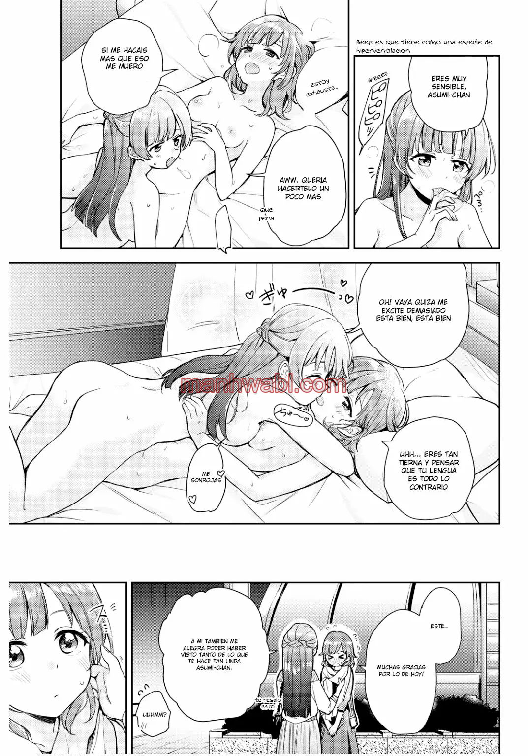¡Asumi-chan está interesada en burdeles lésbicos! - Capítulo 1_3 manhwa