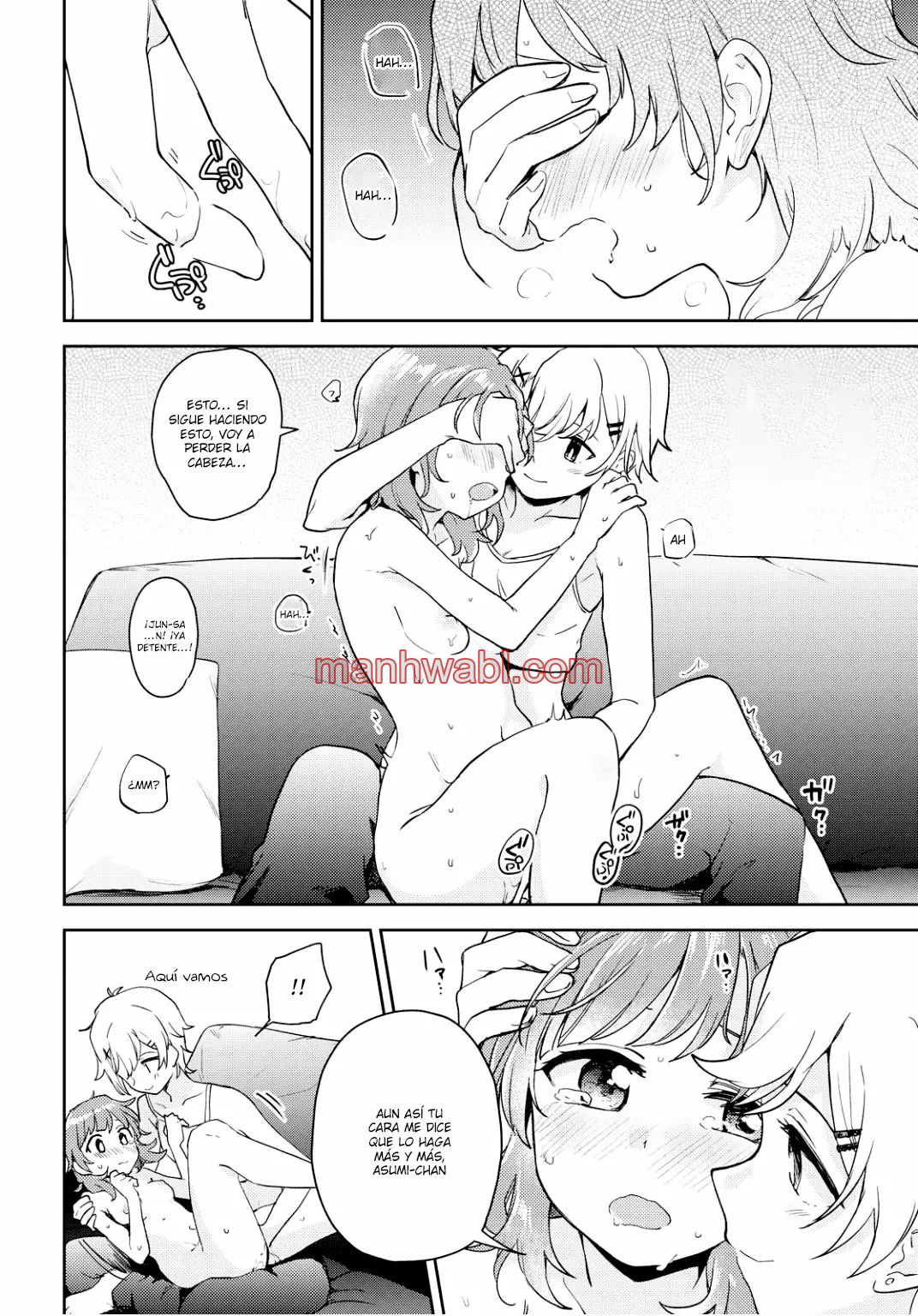 ¡Asumi-chan está interesada en burdeles lésbicos! - Capítulo 2_3 manhwa