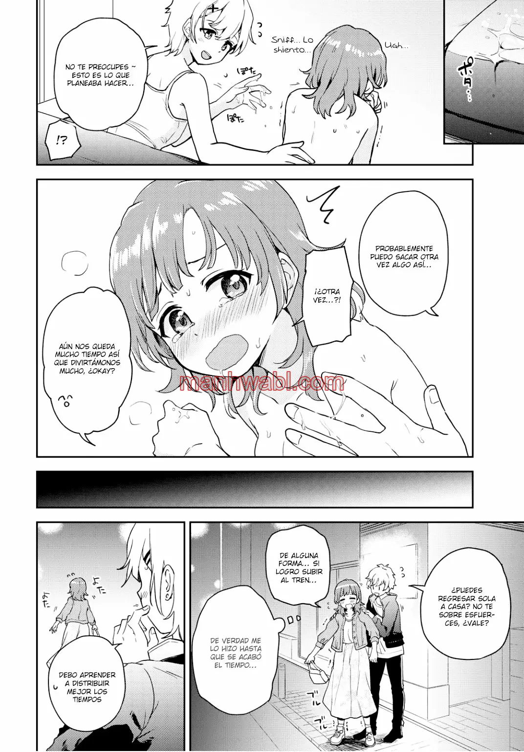 ¡Asumi-chan está interesada en burdeles lésbicos! - Capítulo 2_3 manhwa