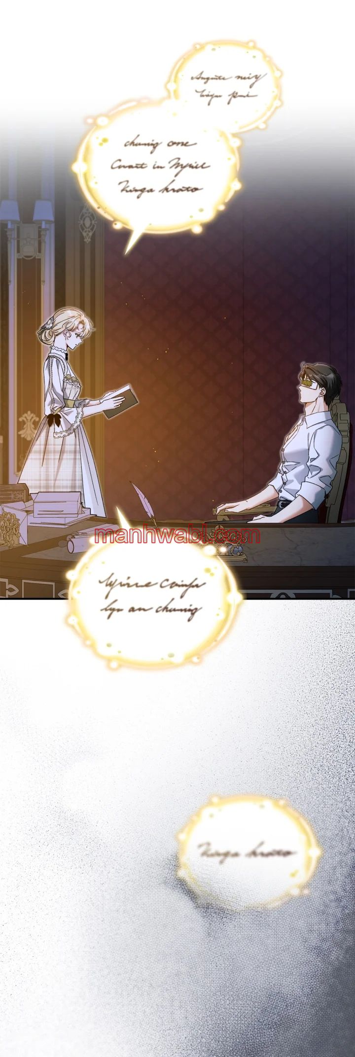 Comprometida con el duque ciego - Capítulo 24_3 manhwa