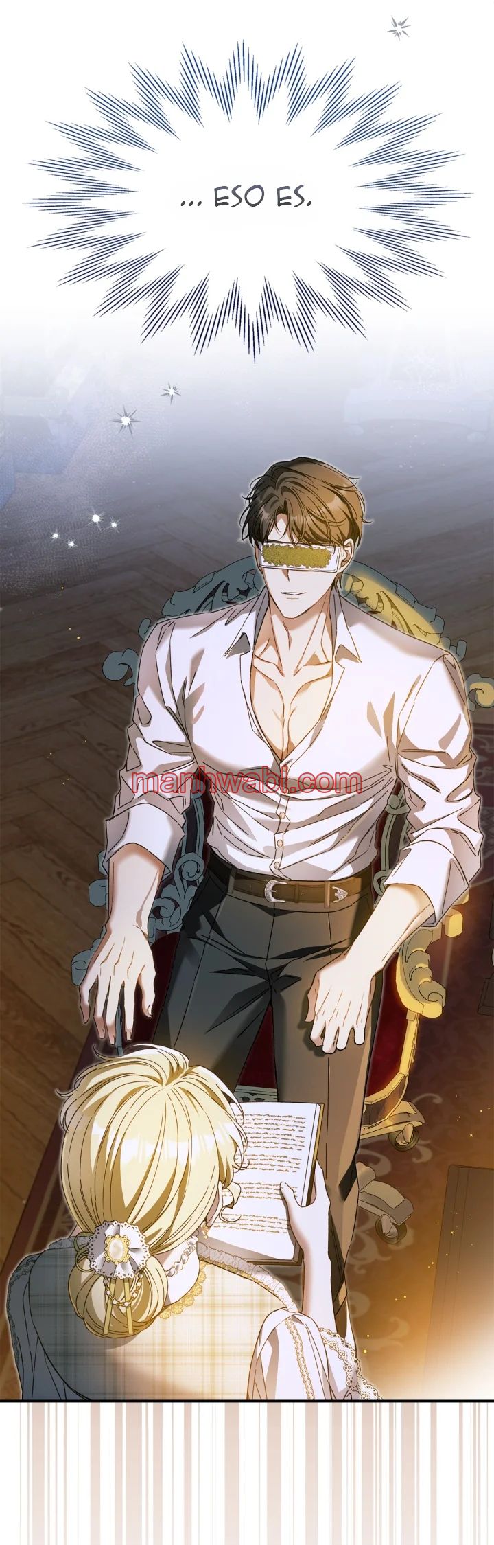 Comprometida con el duque ciego - Capítulo 24_3 manhwa