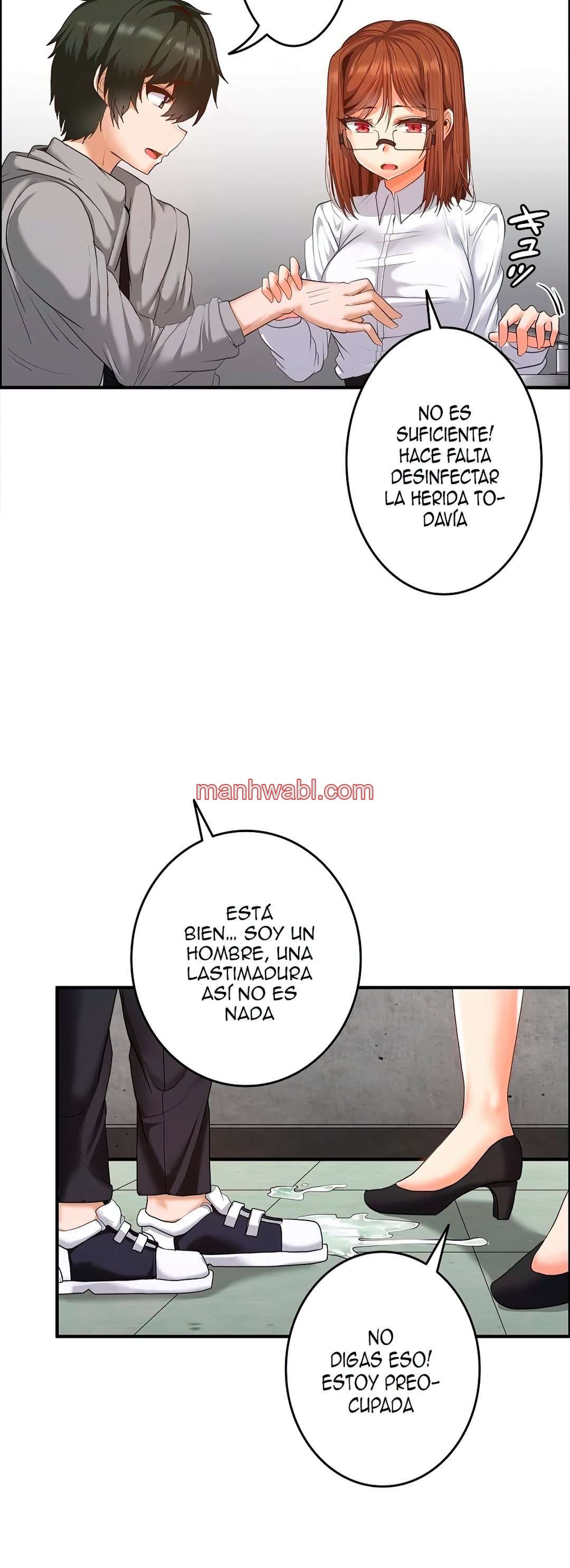 Dos Evas – Mujer Atrapada En Una Pared - Capítulo 12_3 manhwa