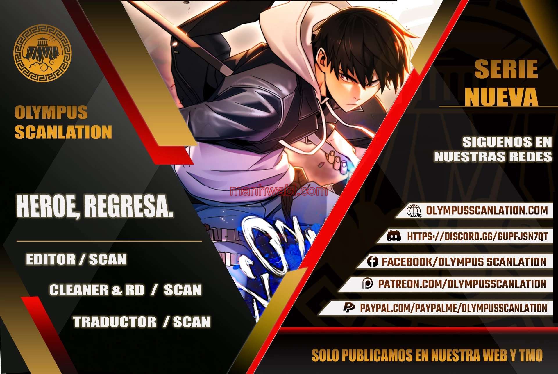 Heroe, regresa - Capítulo 13 manhwa