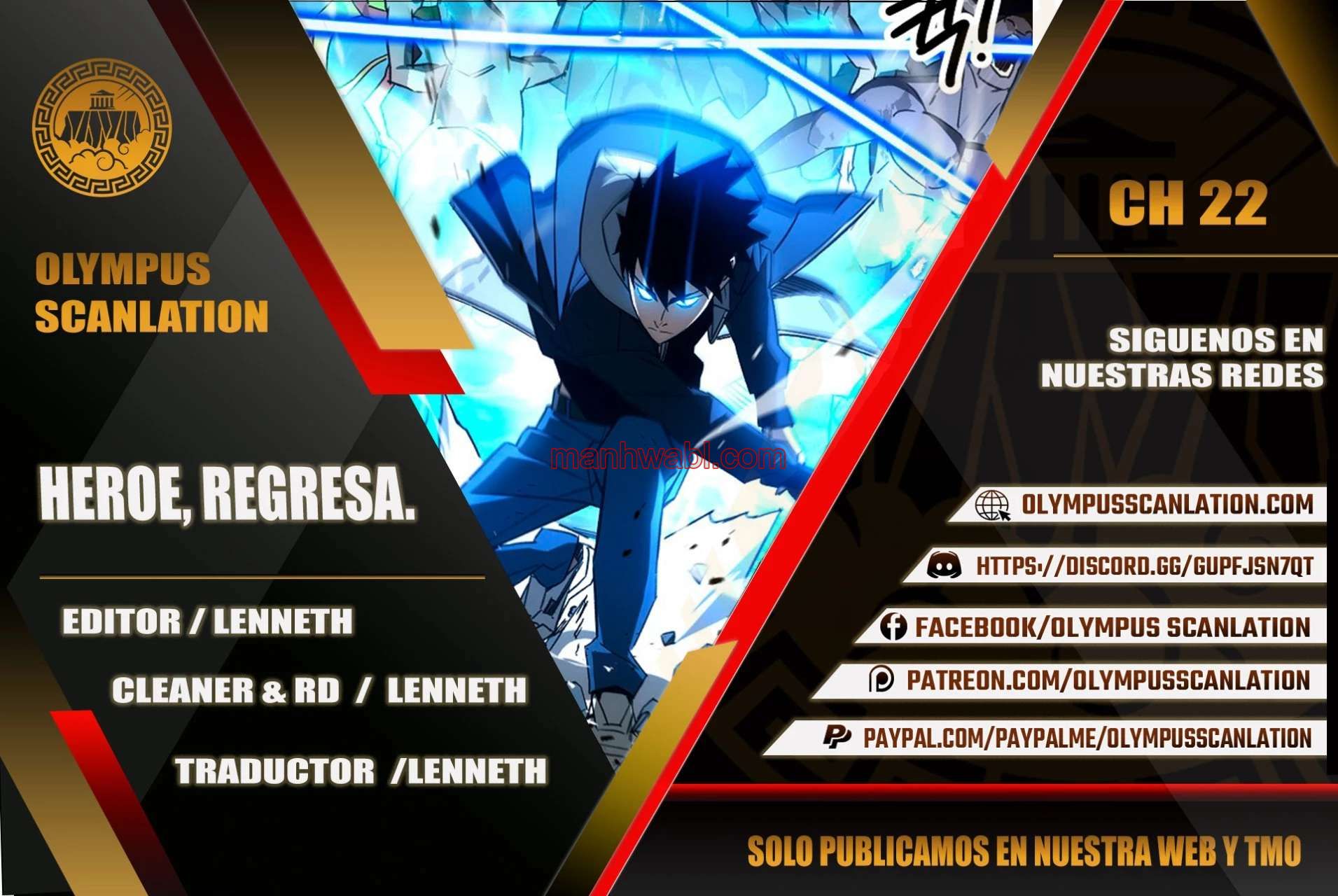 Heroe, regresa - Capítulo 22 manhwa