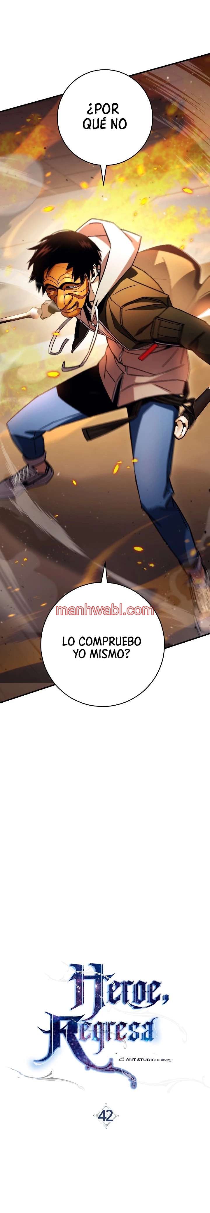 Heroe, regresa - Capítulo 42 manhwa