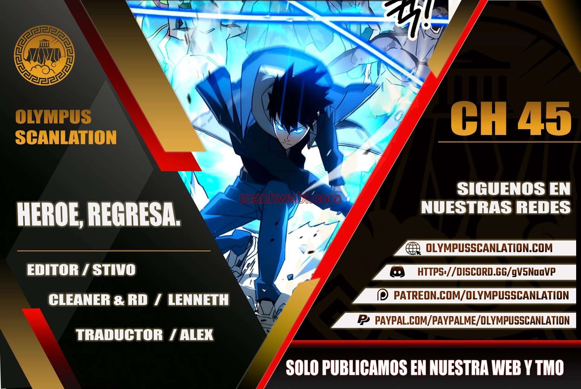 Heroe, regresa - Capítulo 45 manhwa