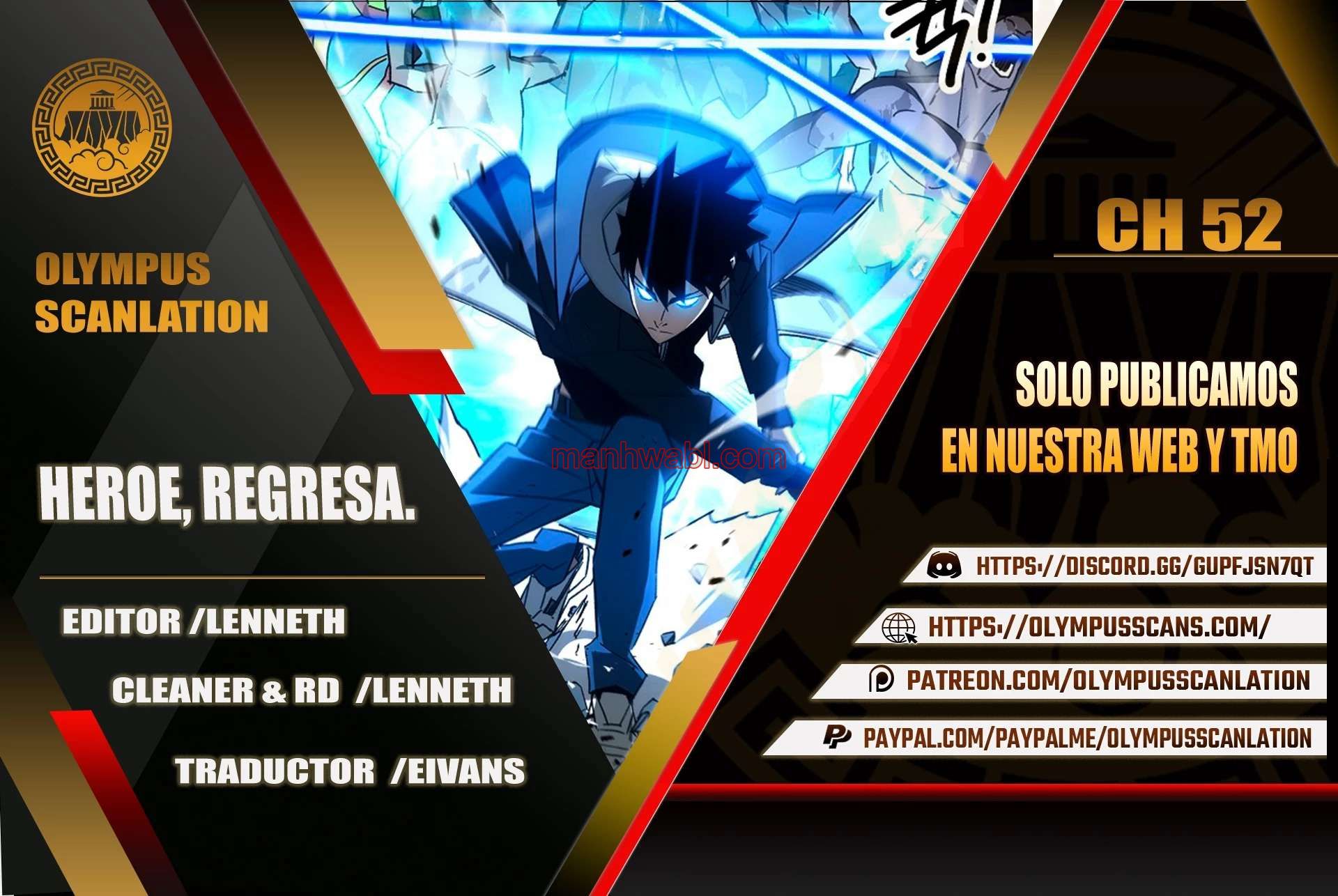 Heroe, regresa - Capítulo 52 manhwa