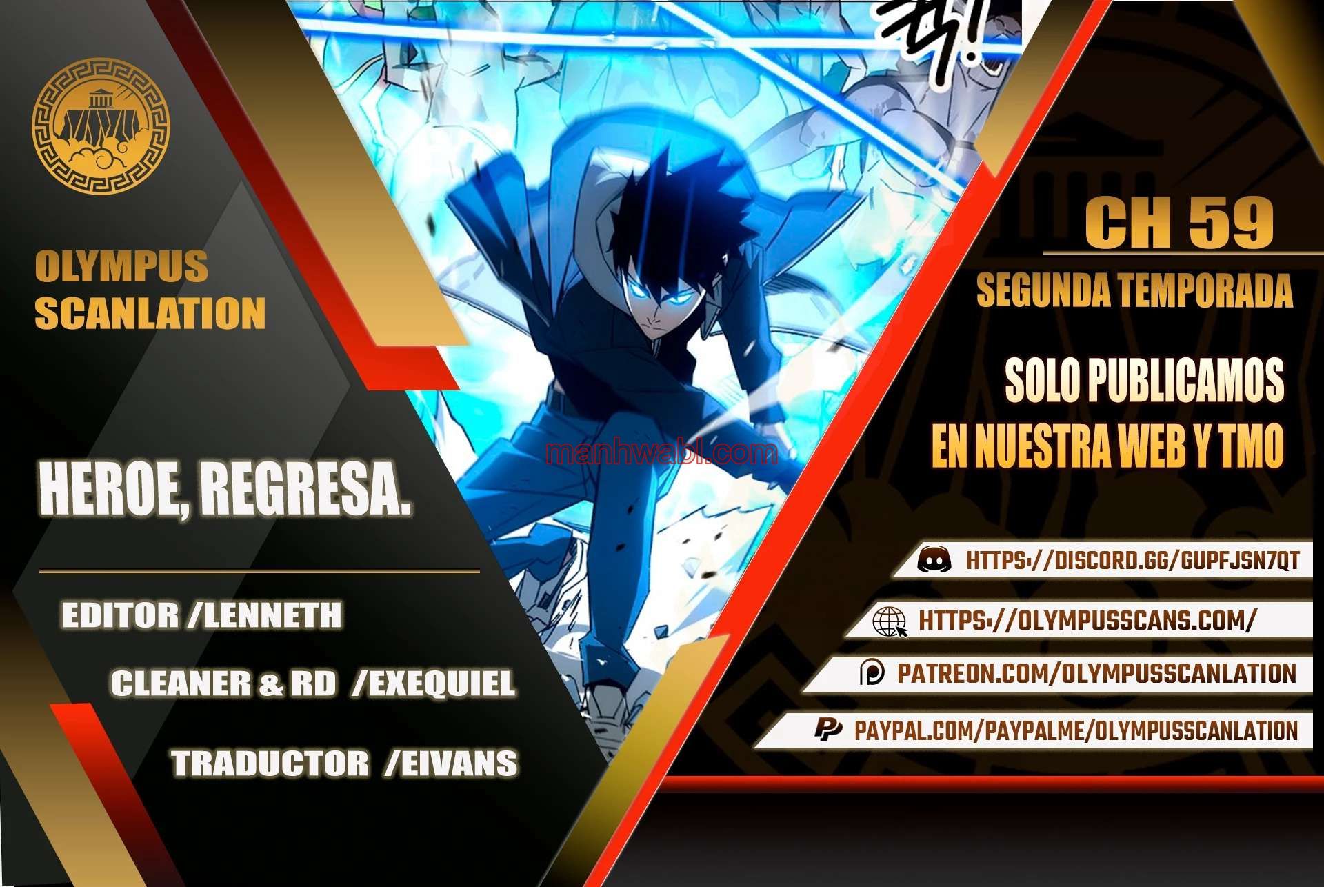 Heroe, regresa - Capítulo 59 manhwa