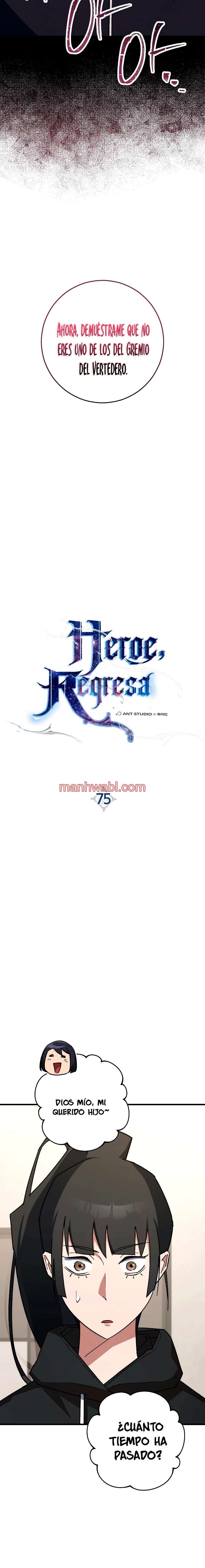 Heroe, regresa - Capítulo 75_2 manhwa