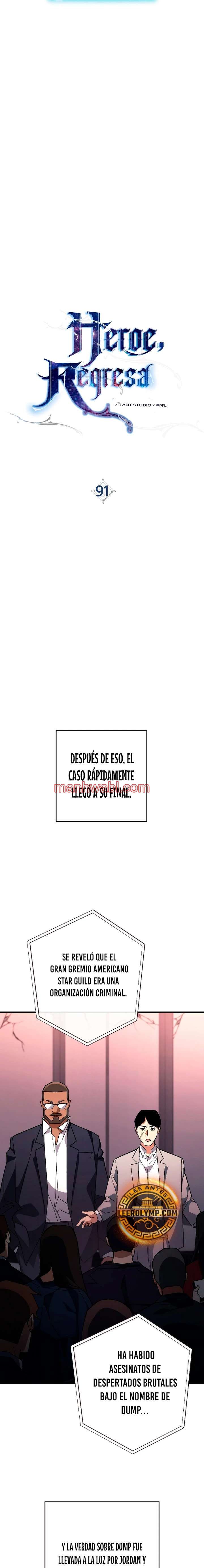 Heroe, regresa - Capítulo 91 manhwa