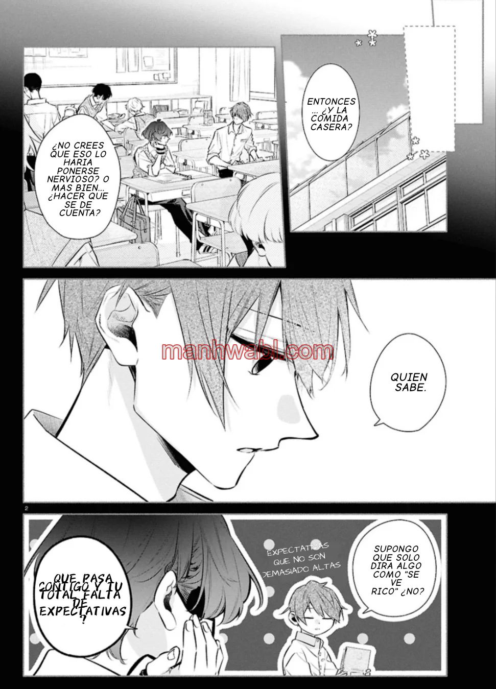 Hirano y Kagiura - Capítulo 33.5 manhwa