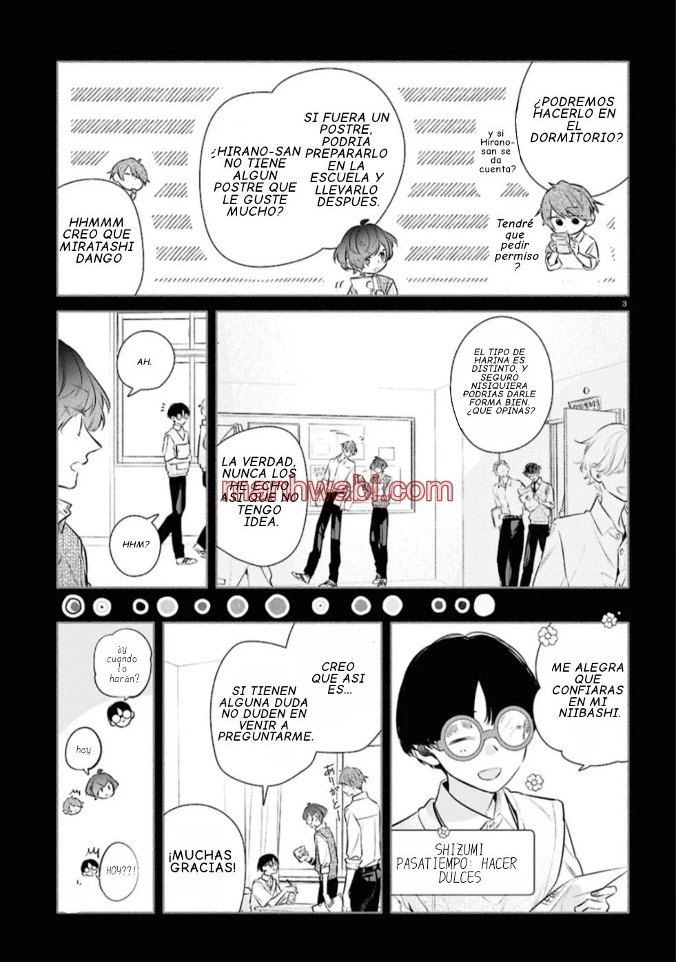 Hirano y Kagiura - Capítulo 33.5 manhwa