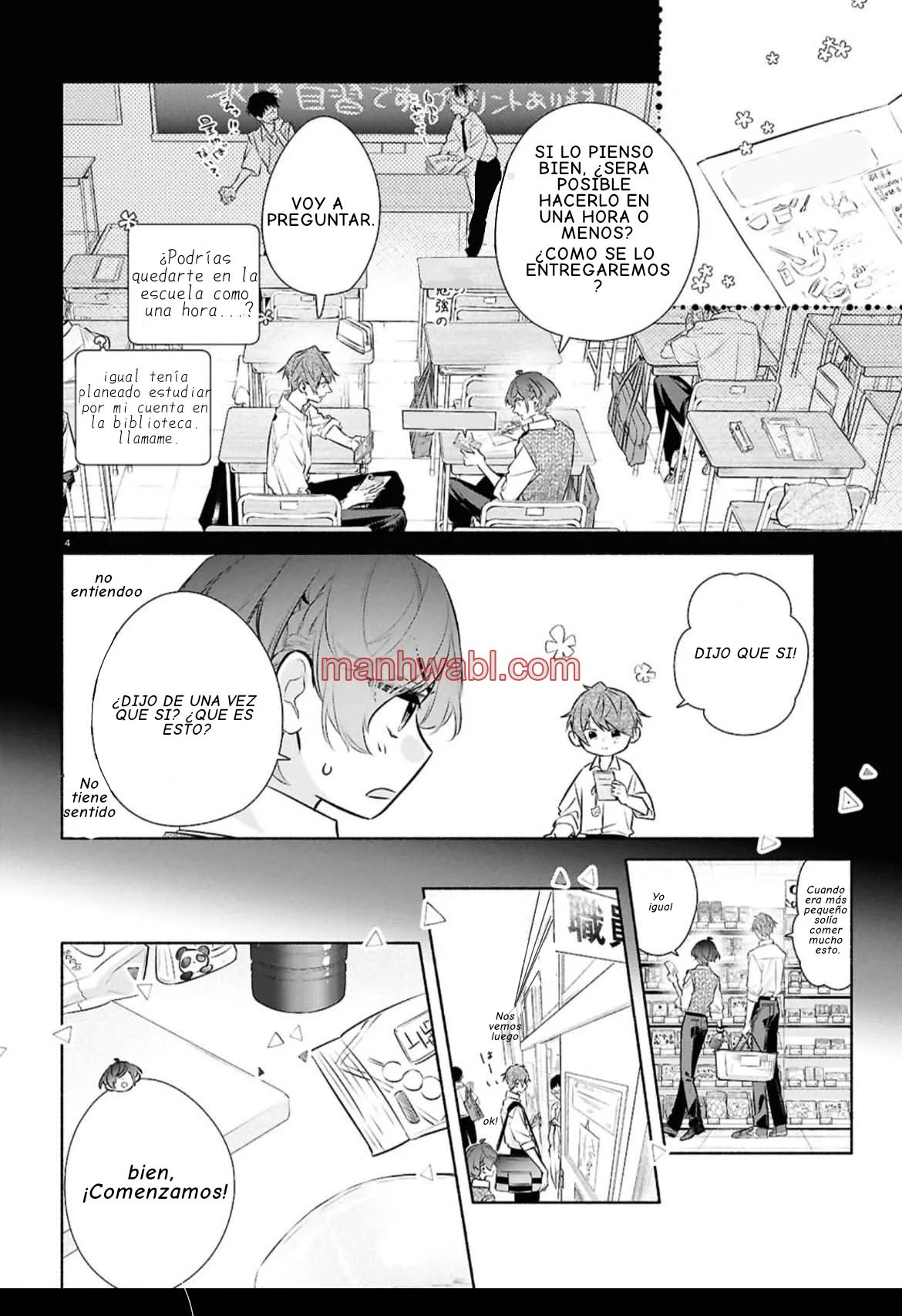 Hirano y Kagiura - Capítulo 33.5 manhwa