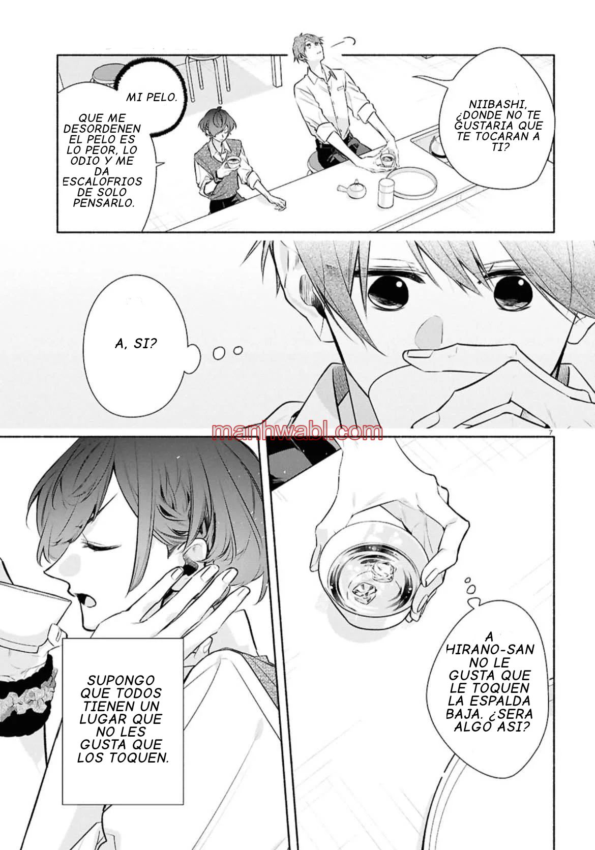 Hirano y Kagiura - Capítulo 33.5 manhwa