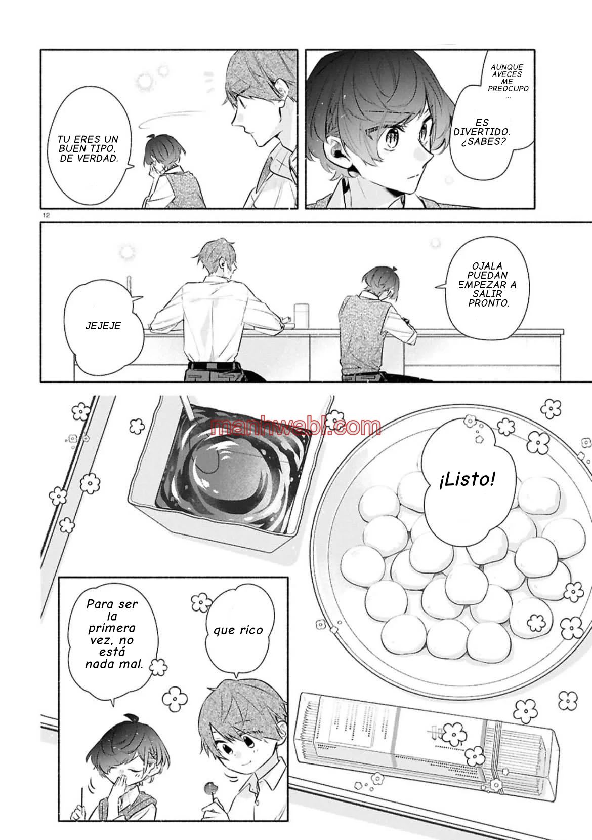 Hirano y Kagiura - Capítulo 33.5 manhwa