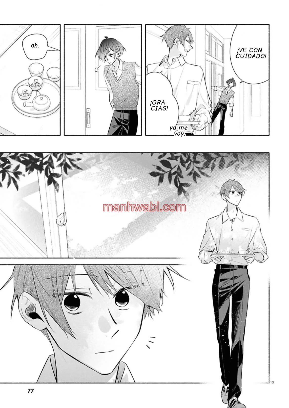 Hirano y Kagiura - Capítulo 33.5 manhwa