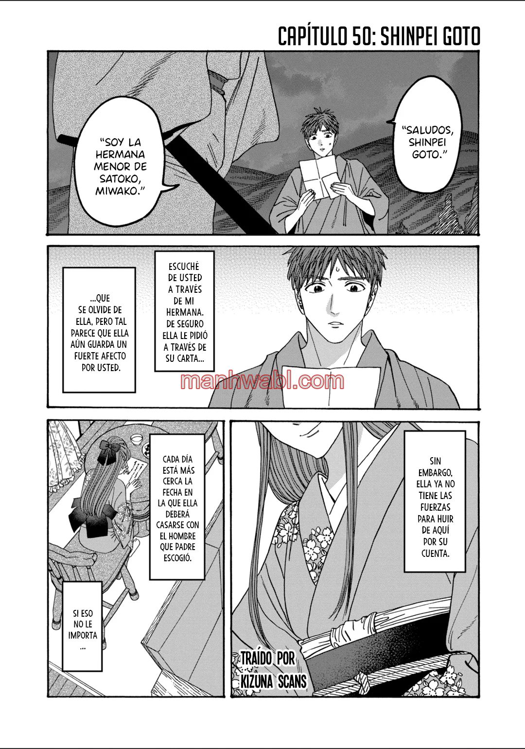 Hotaru no Yomeiri - Capítulo 50 manhwa