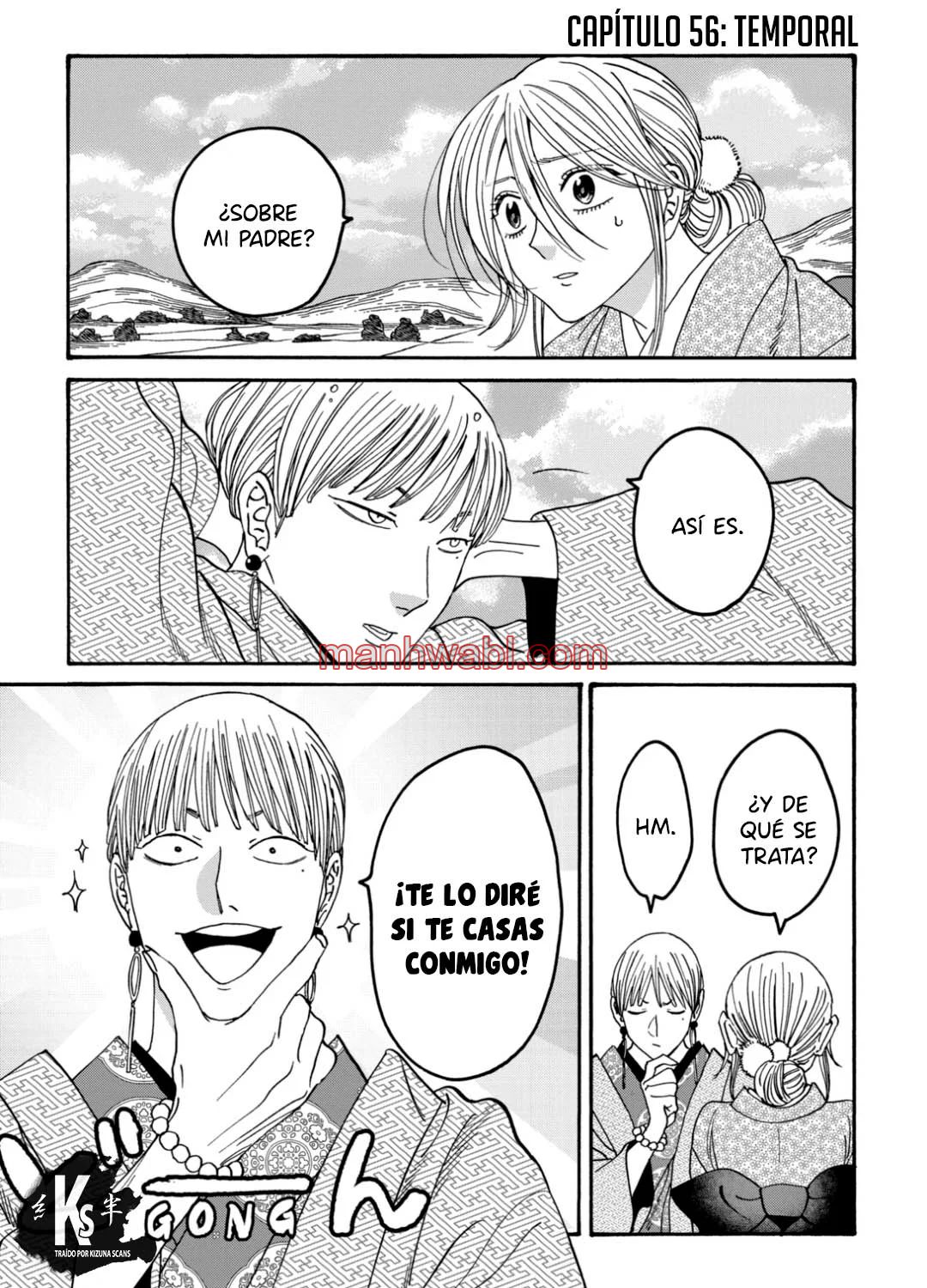 Hotaru no Yomeiri - Capítulo 56 manhwa