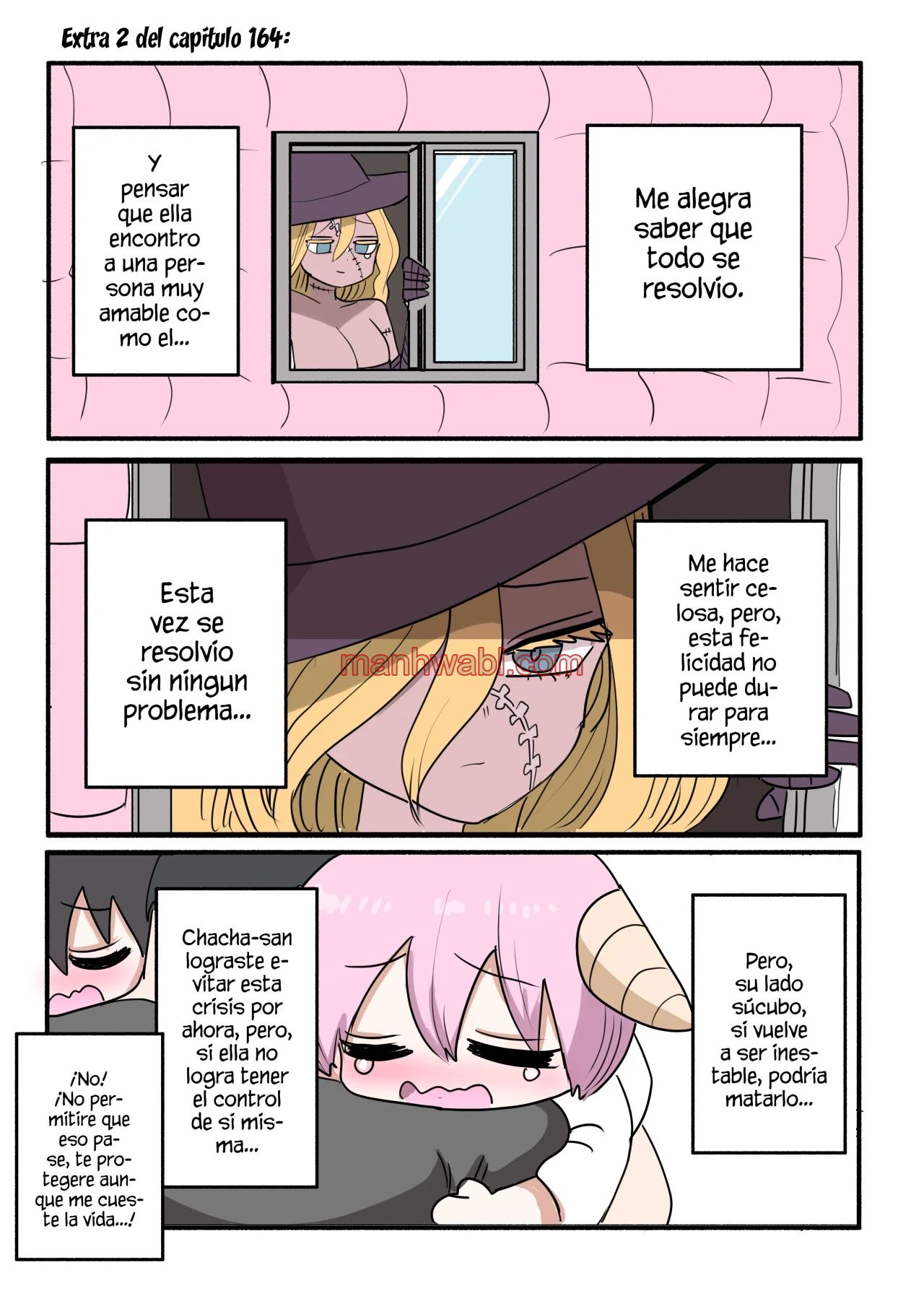 Llevando a casa una medio súcubo - Capítulo 172_2 manhwa