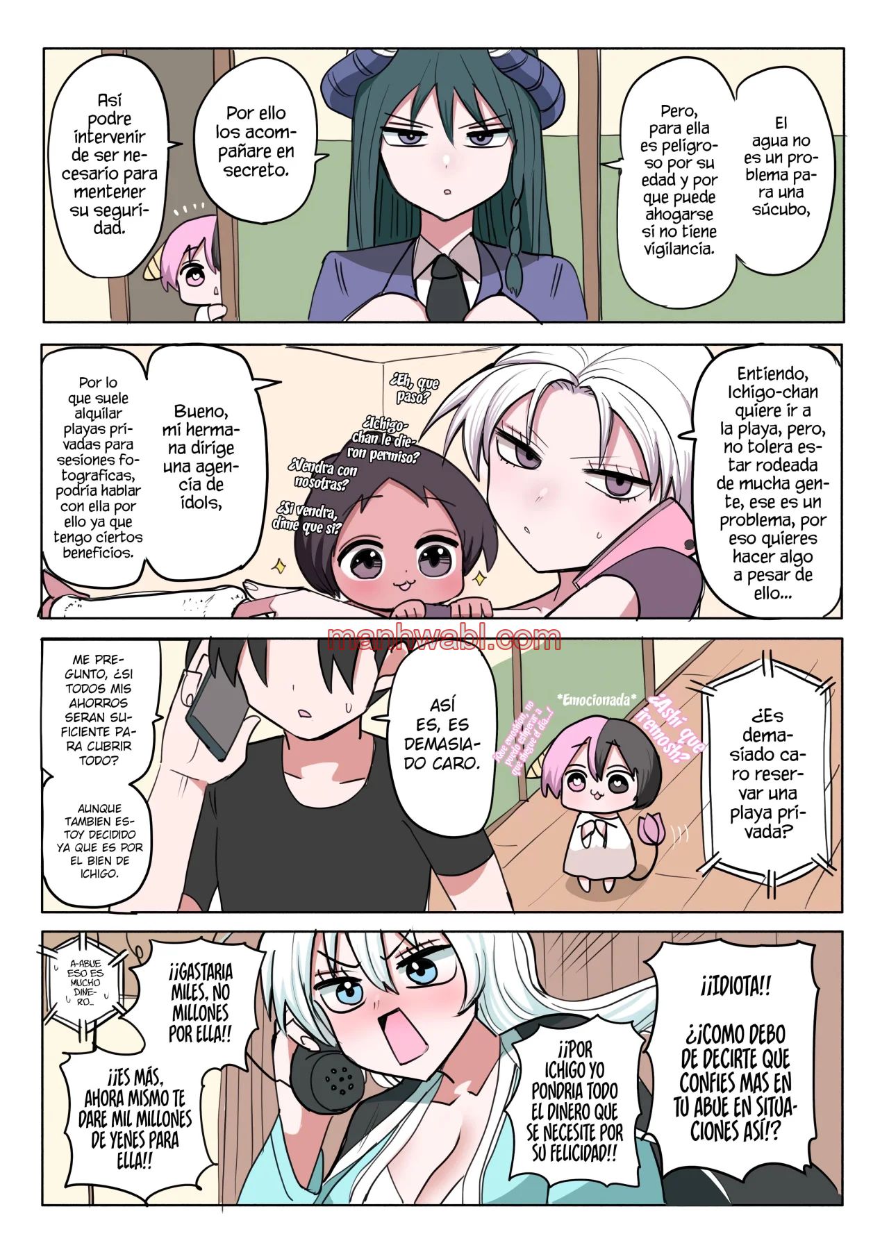 Llevando a casa una medio súcubo - Capítulo 202 manhwa