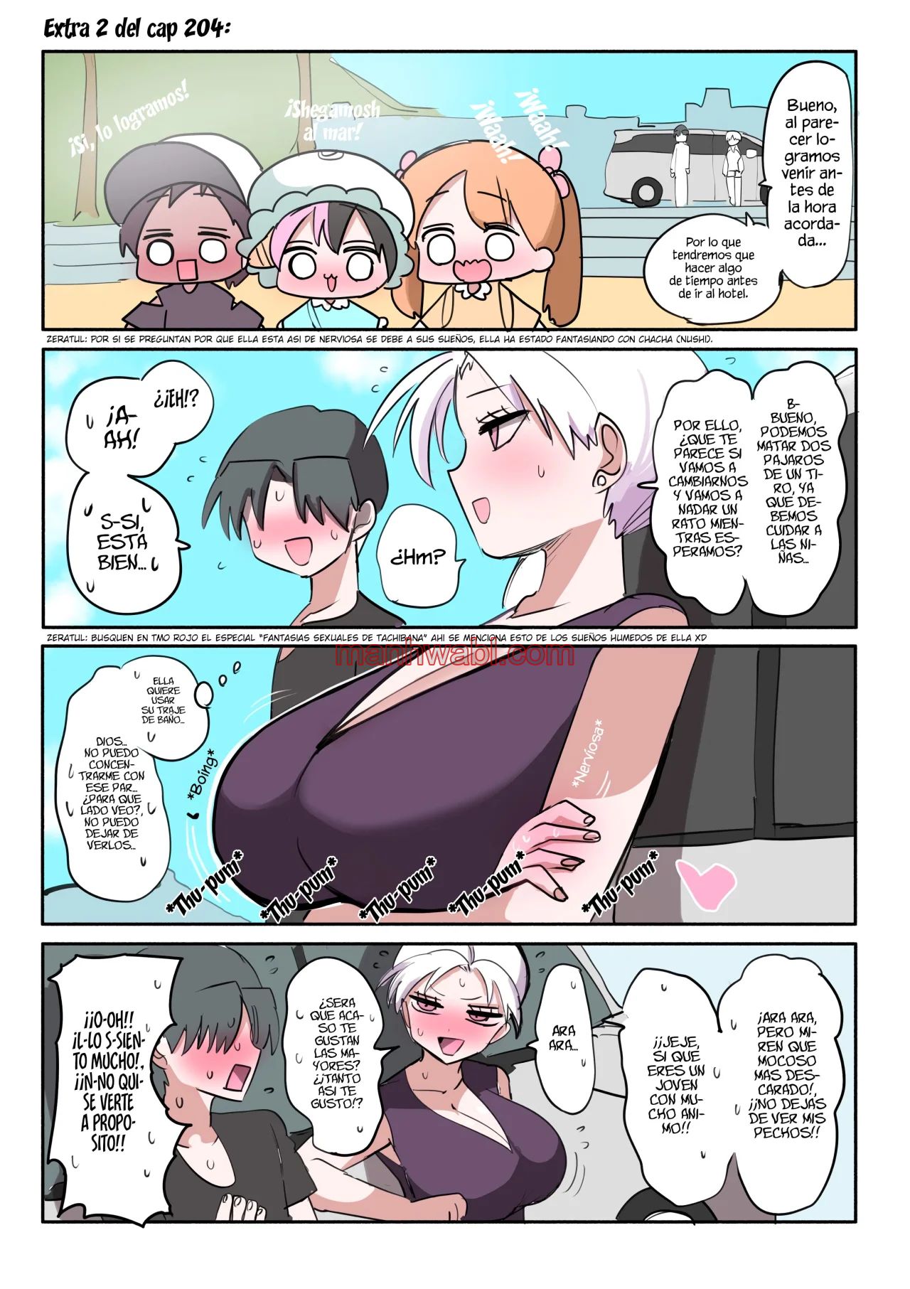 Llevando a casa una medio súcubo - Capítulo 204.5 manhwa