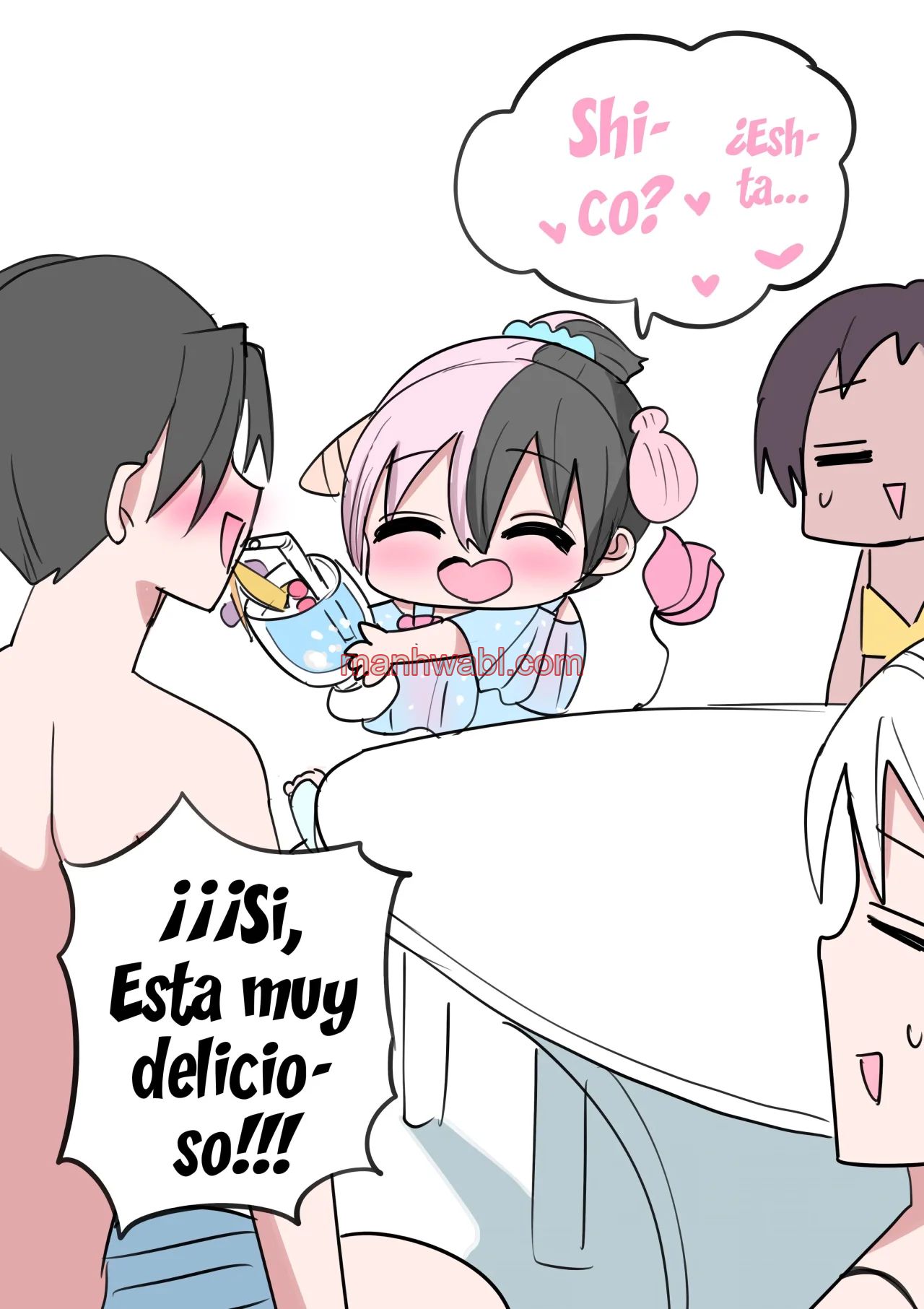 Llevando a casa una medio súcubo - Capítulo 210_2 manhwa