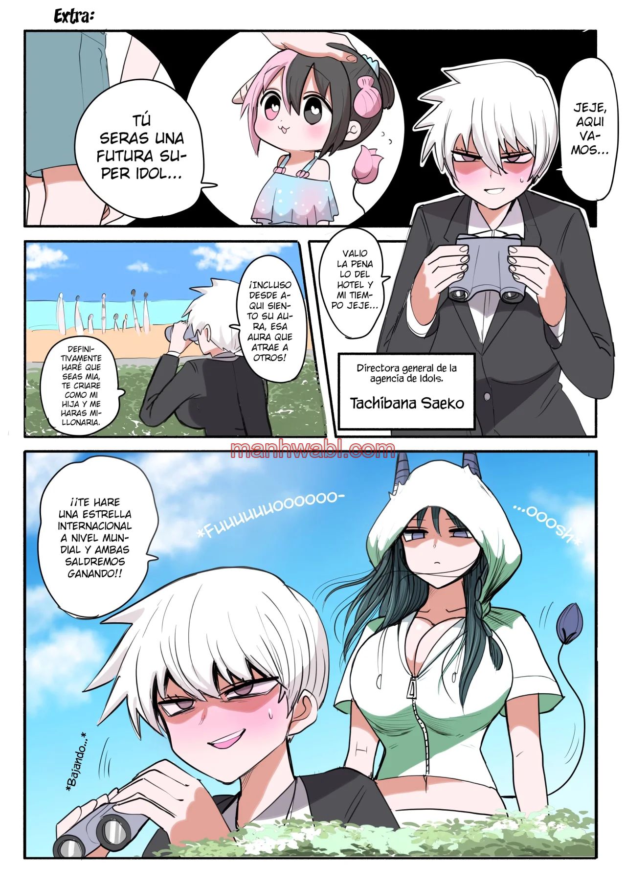 Llevando a casa una medio súcubo - Capítulo 211_2 manhwa