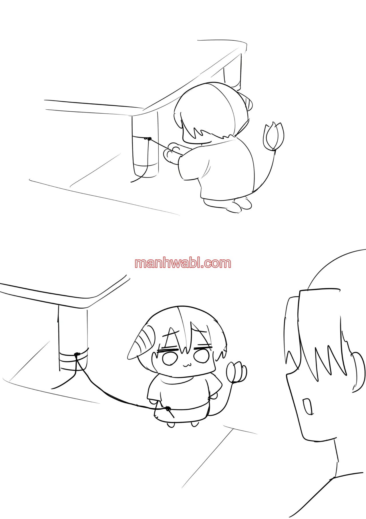 Llevando a casa una medio súcubo - Capítulo 211_2 manhwa