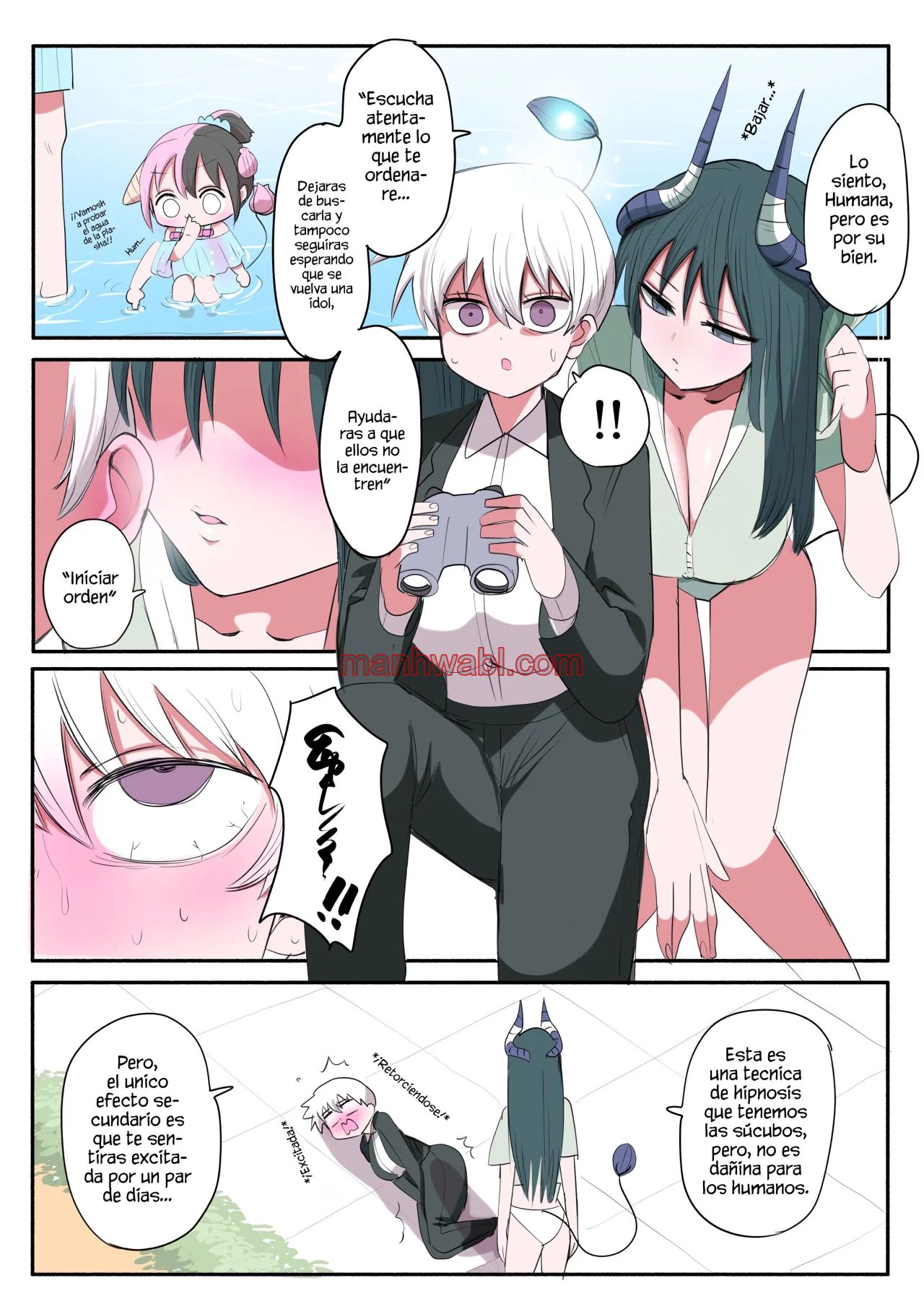 Llevando a casa una medio súcubo - Capítulo 212 manhwa