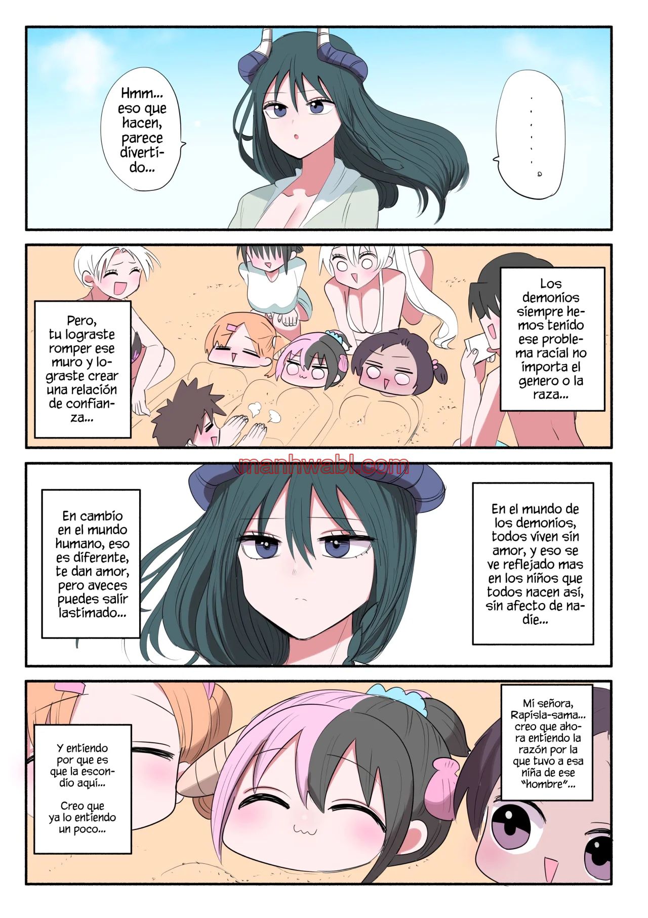 Llevando a casa una medio súcubo - Capítulo 212 manhwa