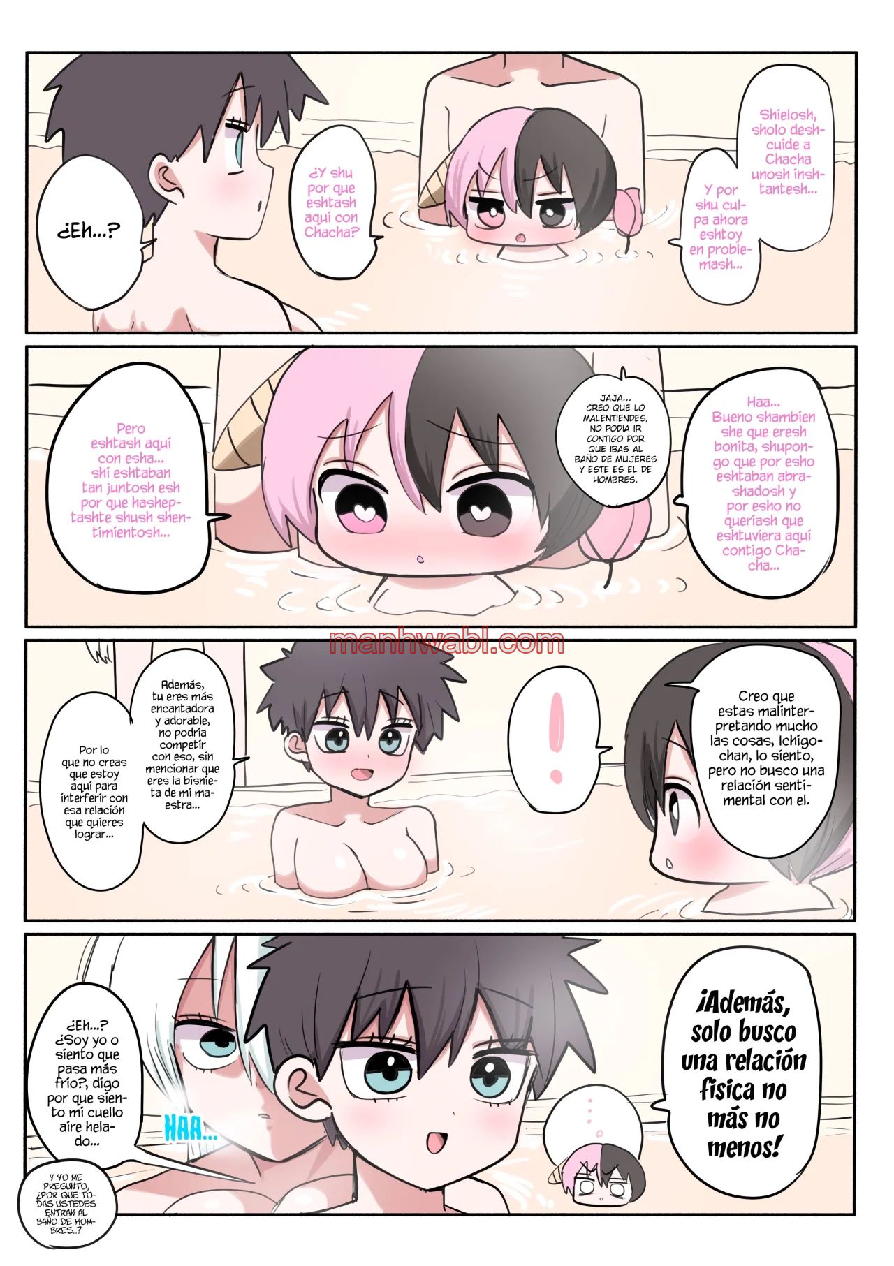 Llevando a casa una medio súcubo - Capítulo 215 manhwa