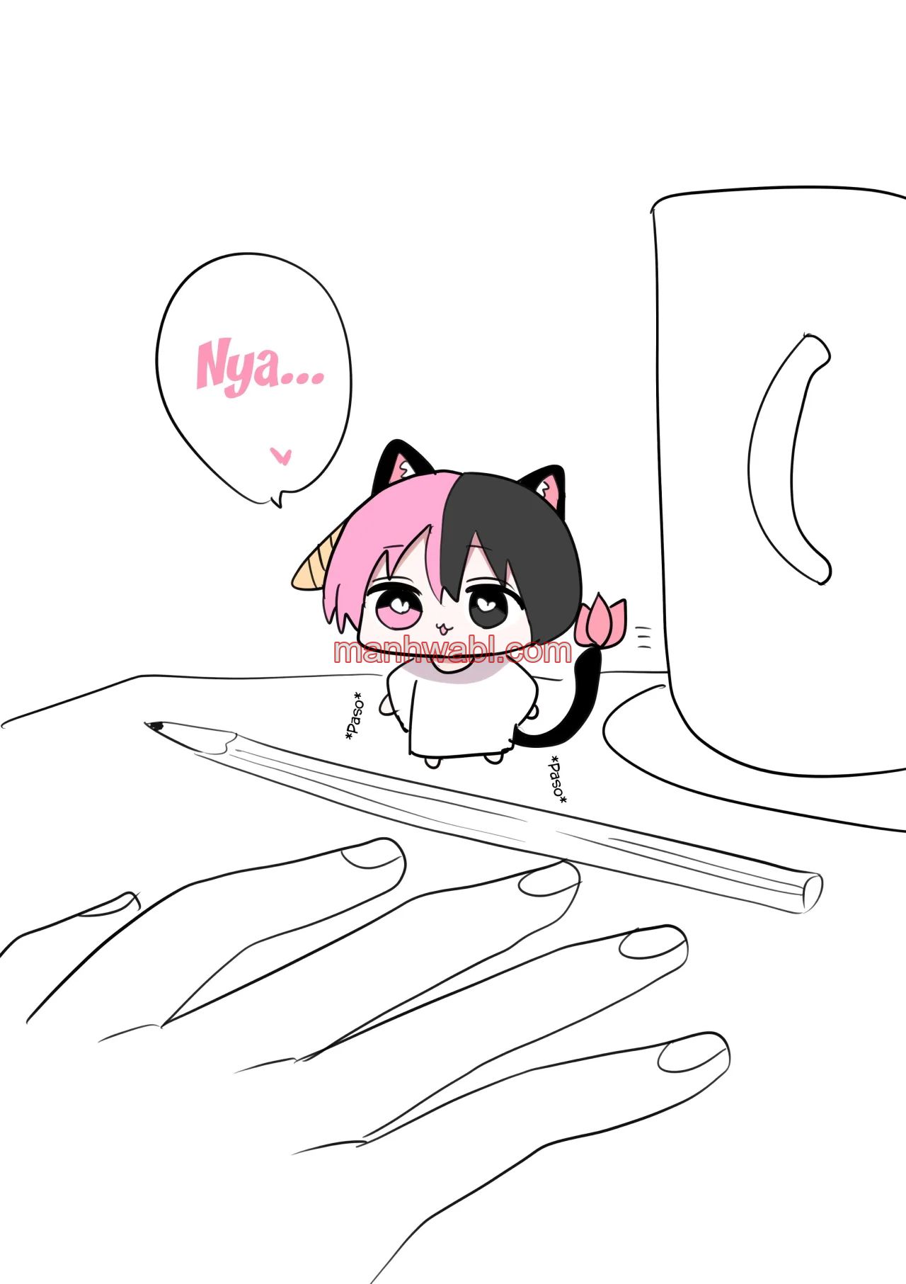 Llevando a casa una medio súcubo - Capítulo 215_2 manhwa