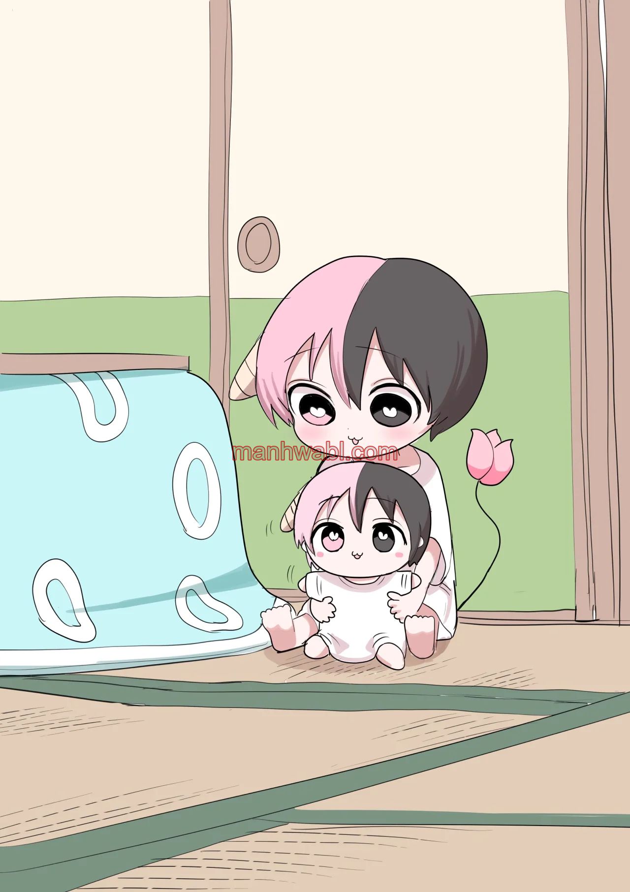 Llevando a casa una medio súcubo - Capítulo 216_2 manhwa