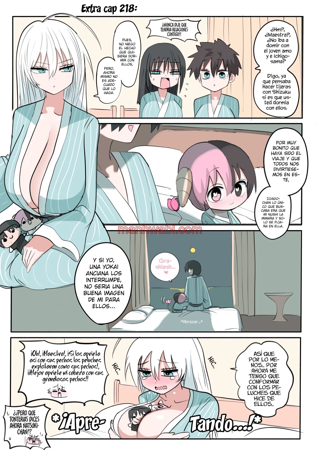 Llevando a casa una medio súcubo - Capítulo 218.8 manhwa