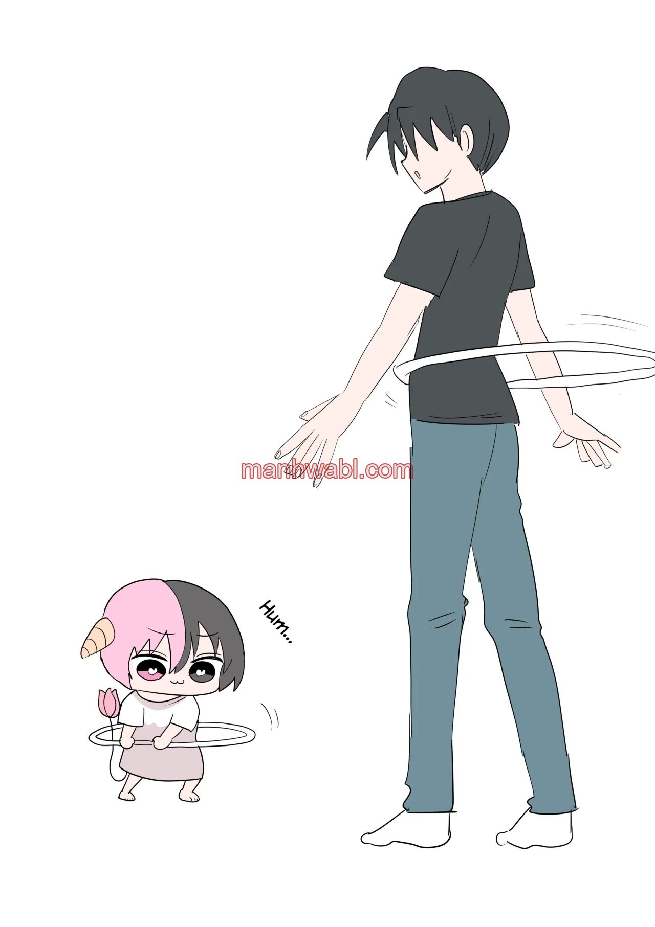 Llevando a casa una medio súcubo - Capítulo 218.8_2 manhwa