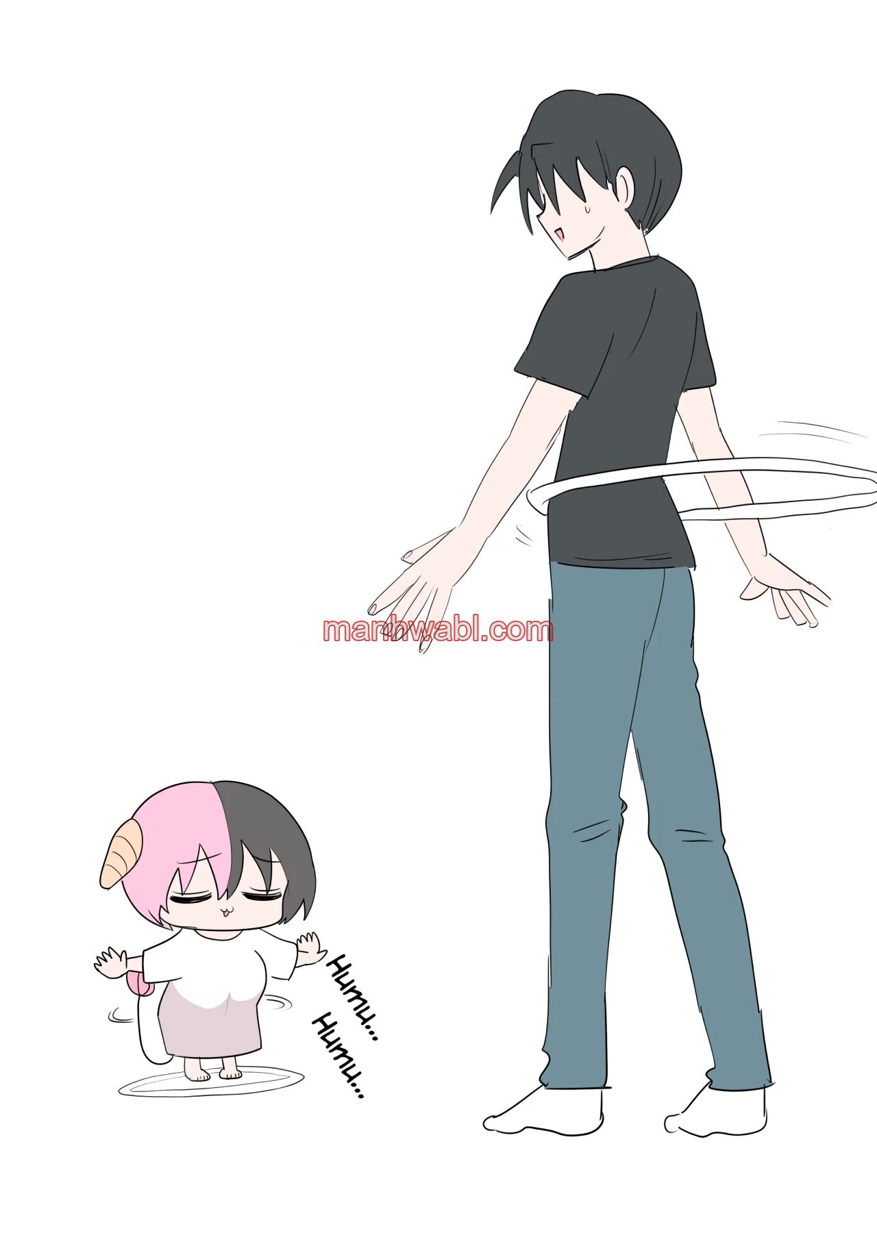 Llevando a casa una medio súcubo - Capítulo 218.8_2 manhwa