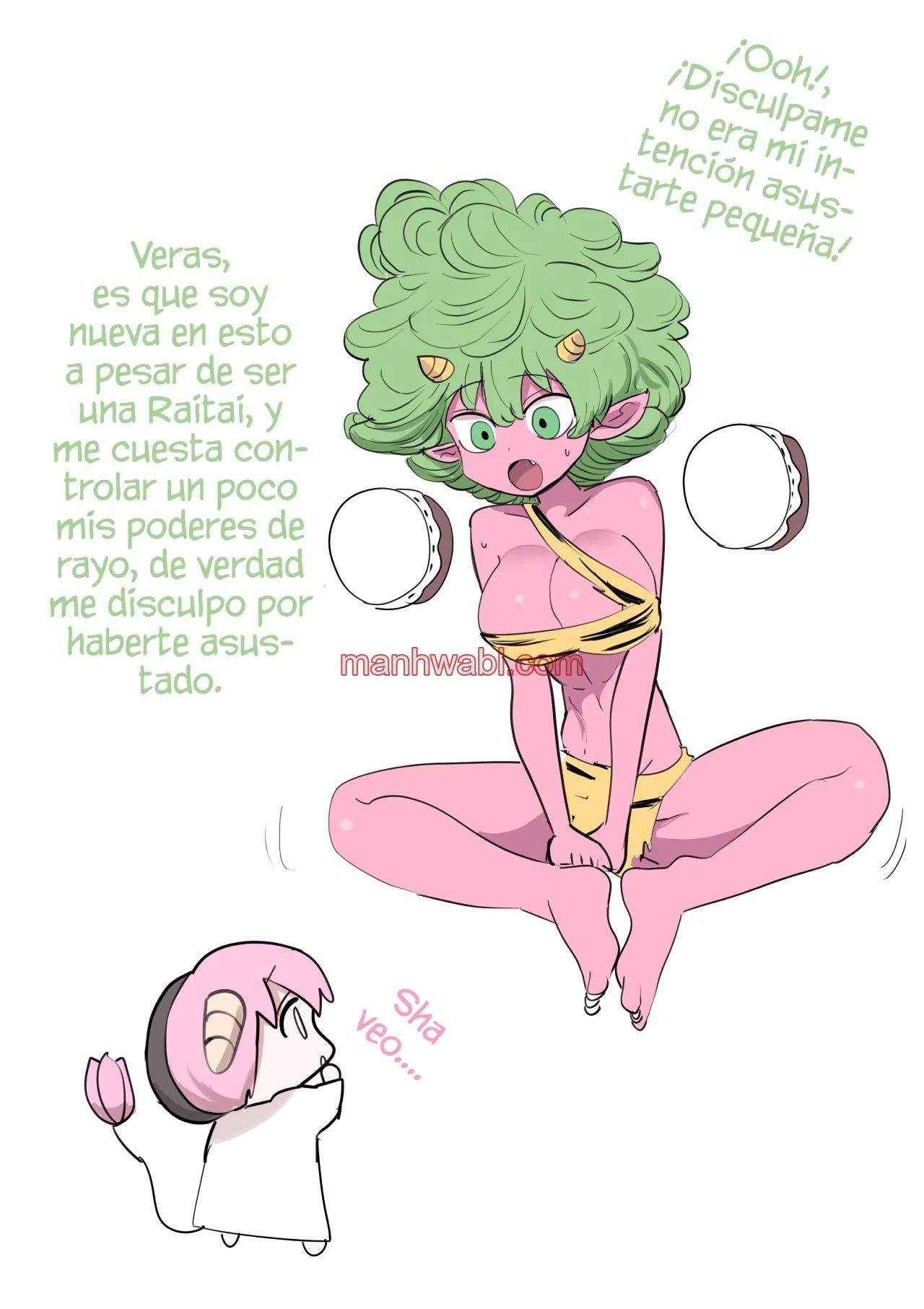 Llevando a casa una medio súcubo - Capítulo 242_2 manhwa