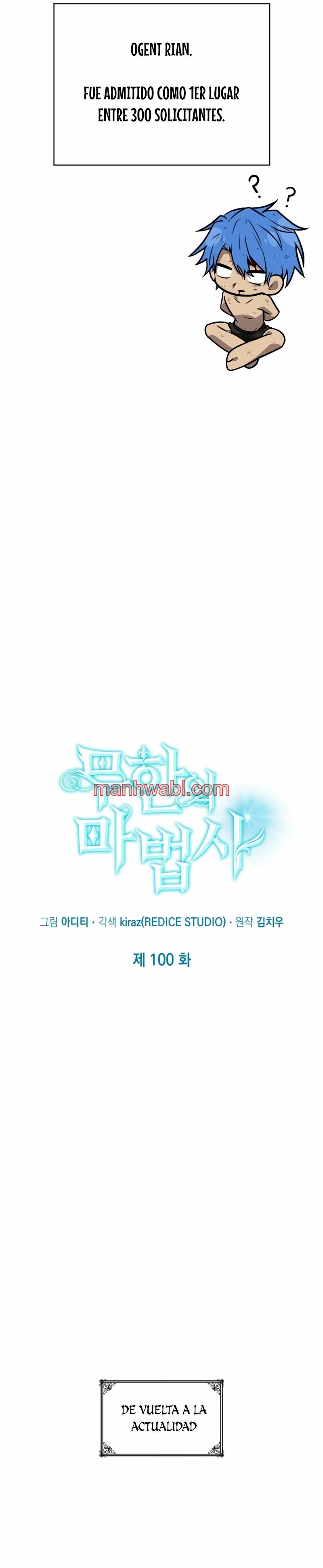 Mago Infinito - Capítulo 100 manhwa