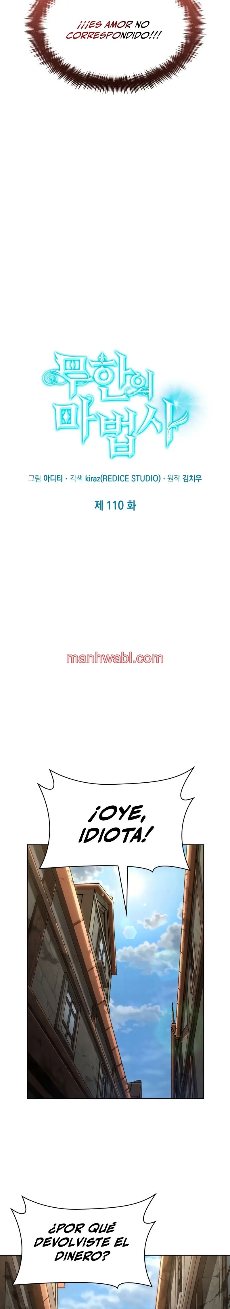 Mago Infinito - Capítulo 110 manhwa