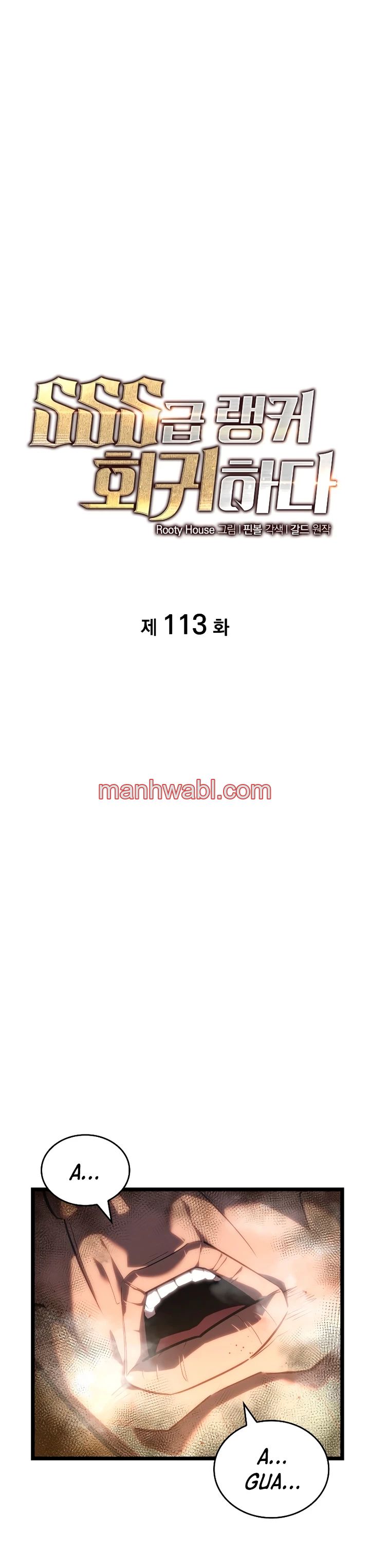 Regreso del ranker de clase SSS - Capítulo 113 manhwa