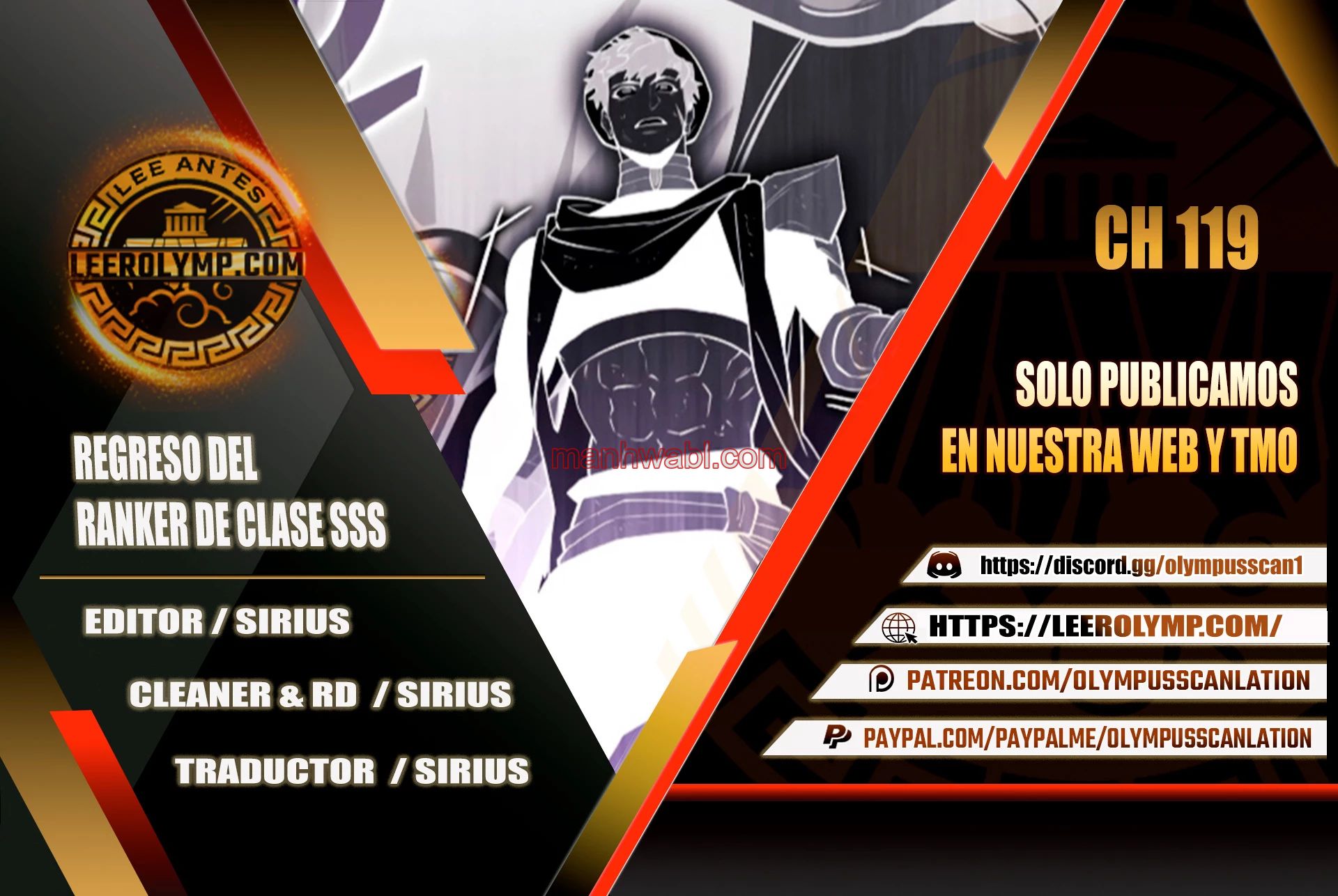 Regreso del ranker de clase SSS - Capítulo 119 manhwa