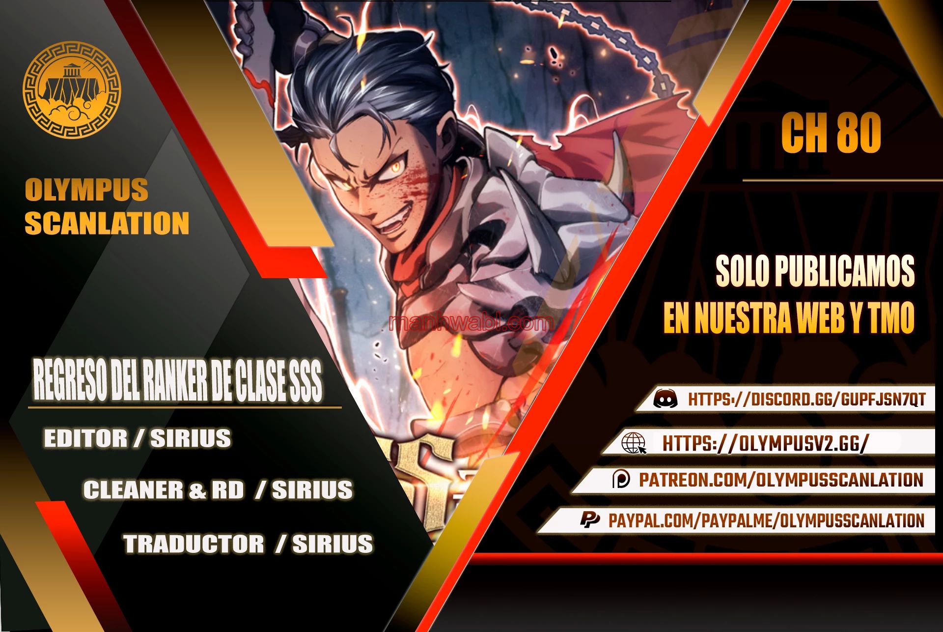 Regreso del ranker de clase SSS - Capítulo 80 manhwa