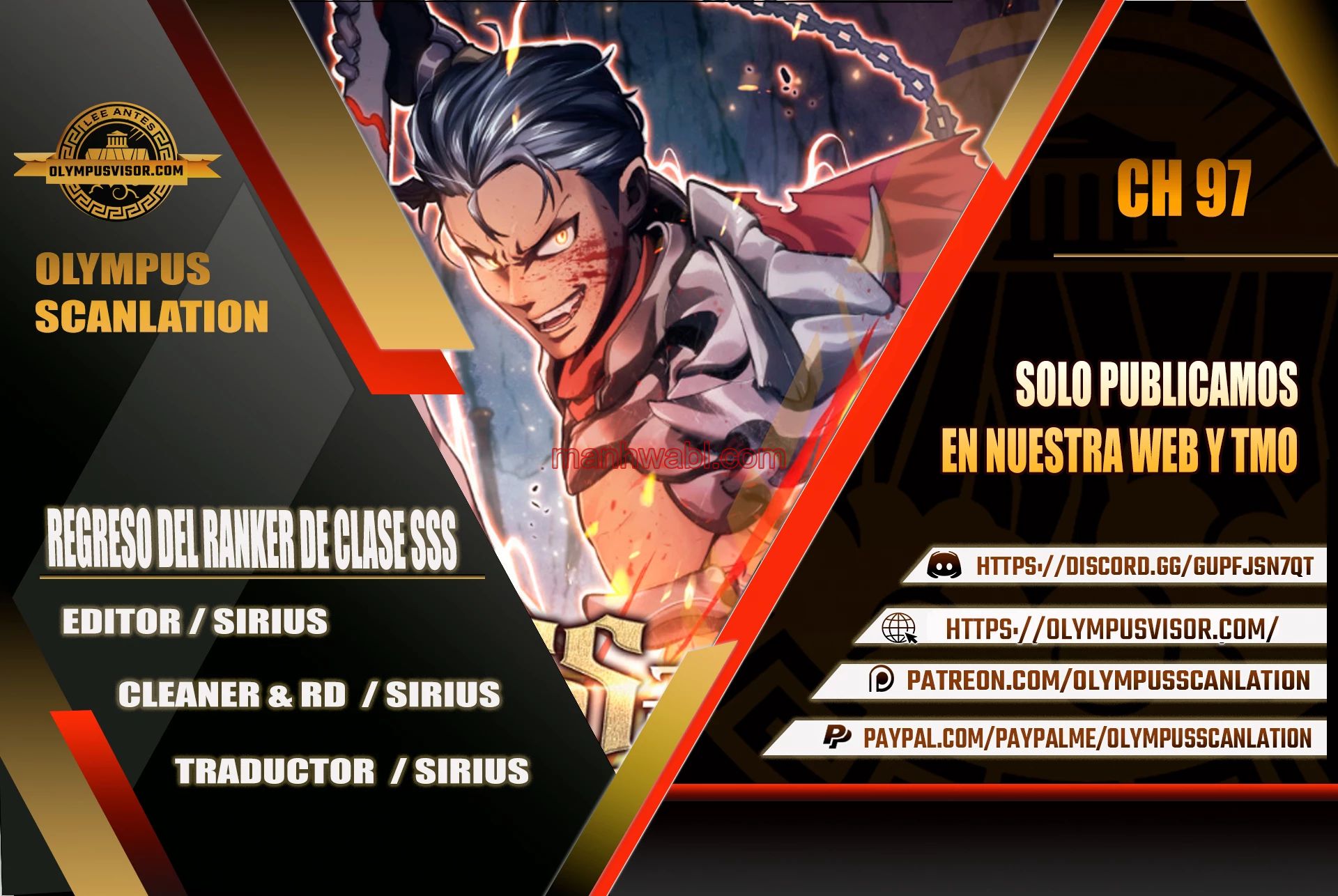 Regreso del ranker de clase SSS - Capítulo 97 manhwa