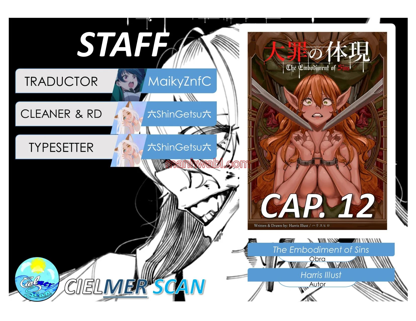 The Embodiment of Sins - Capítulo 12 manhwa