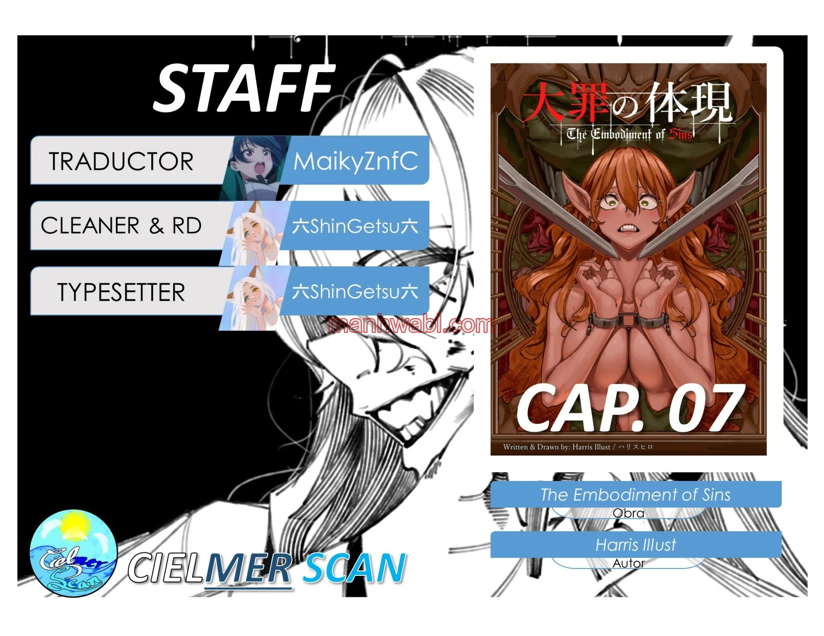 The Embodiment of Sins - Capítulo 7 manhwa