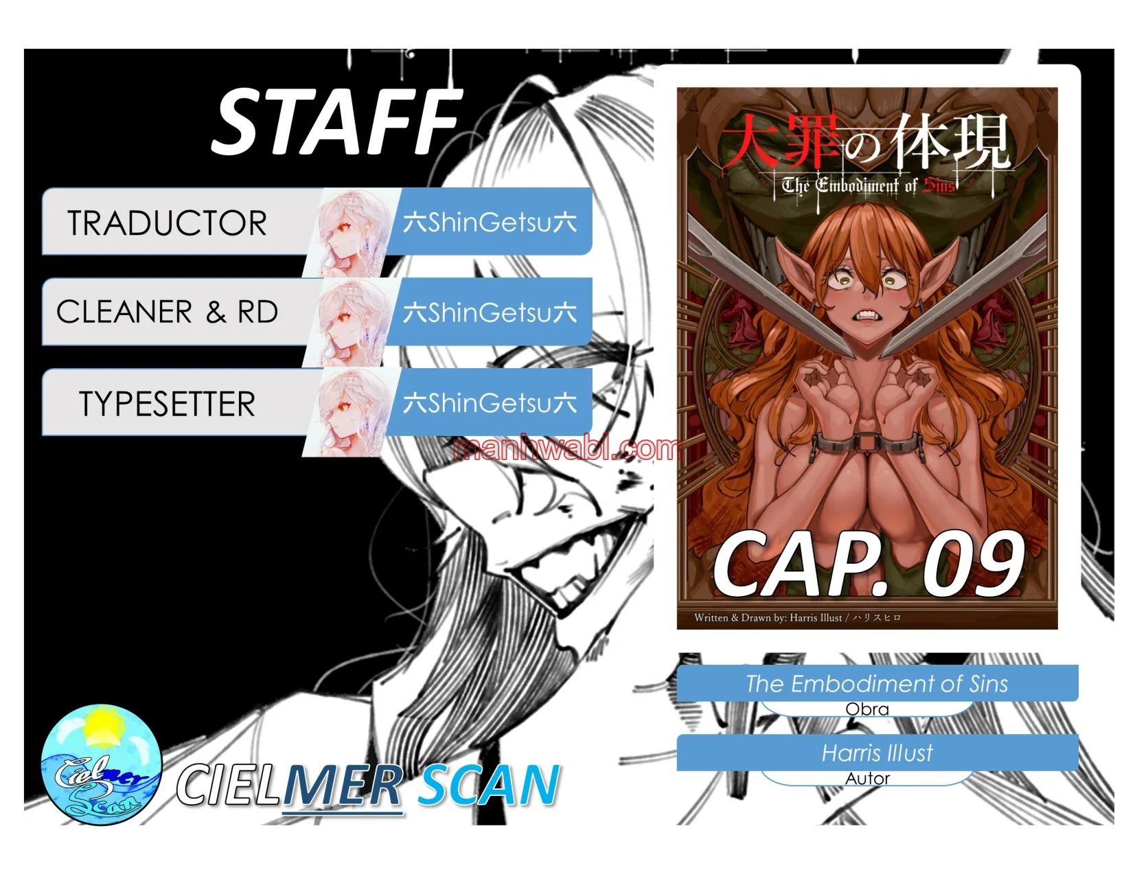 The Embodiment of Sins - Capítulo 9 manhwa