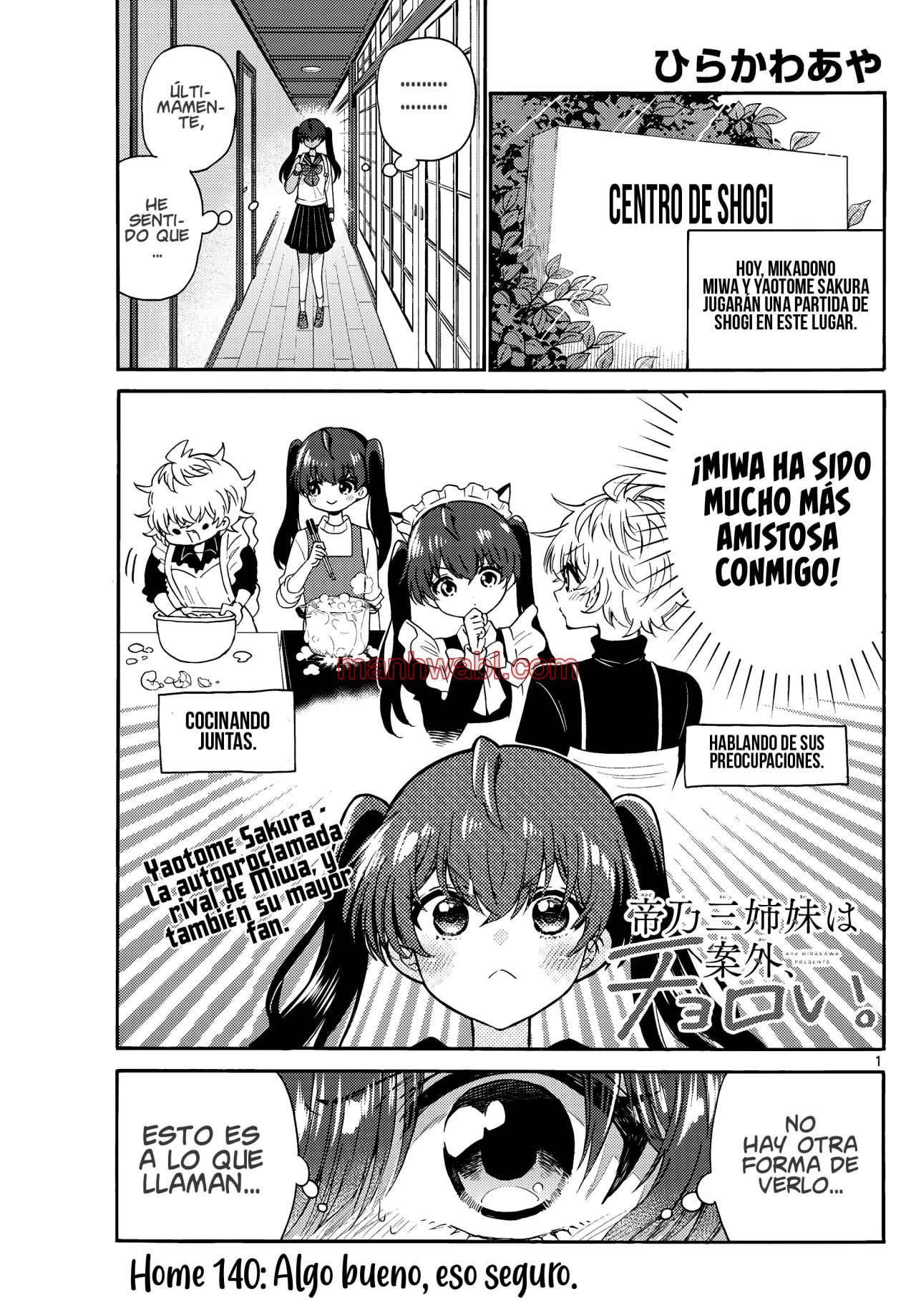 The Mikadono Sisters Are Surprisingly Easy to Deal With. - Capítulo 140 manhwa